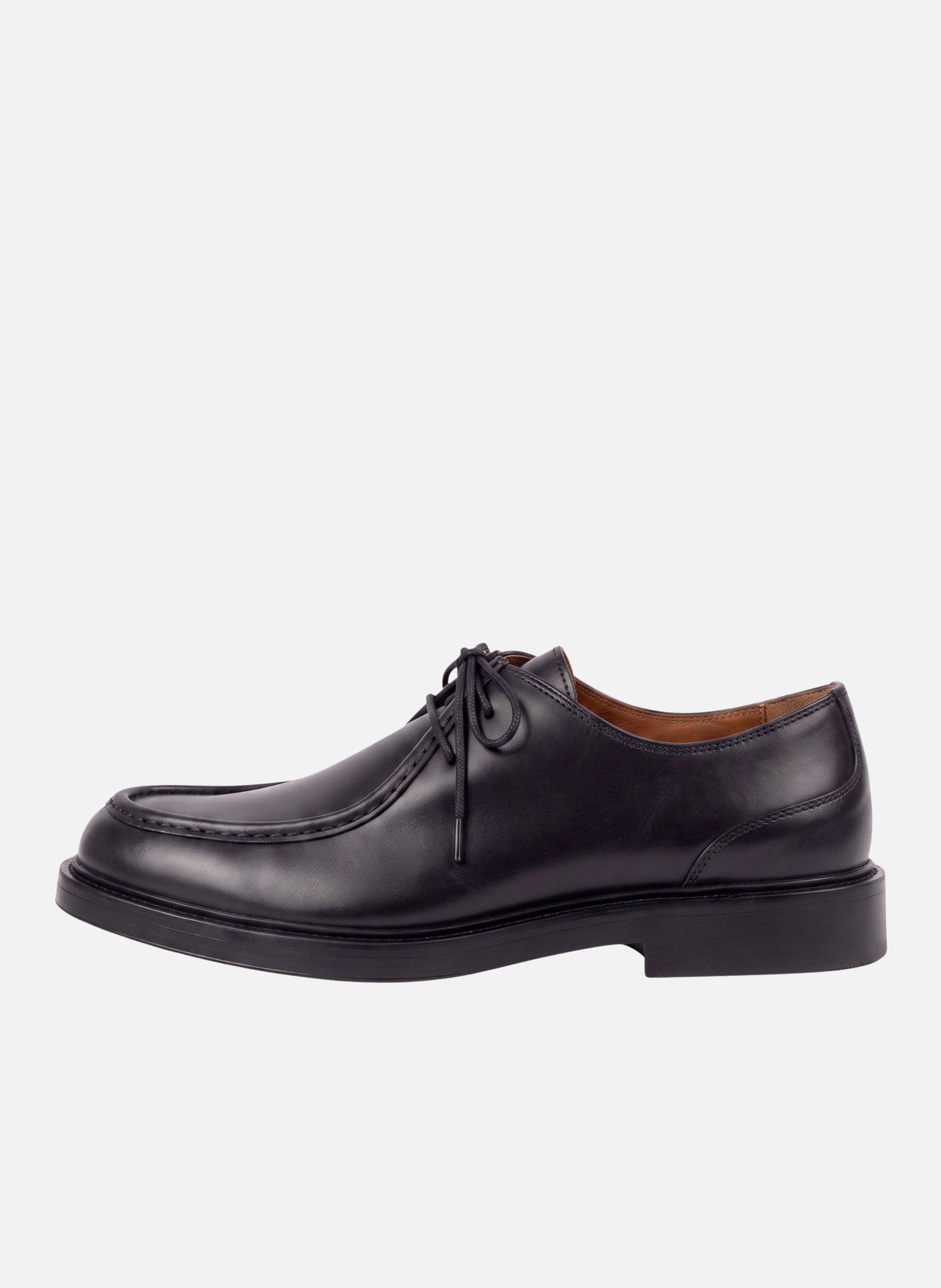 Derbies plateau mathis cuir JULES & JENN Noir