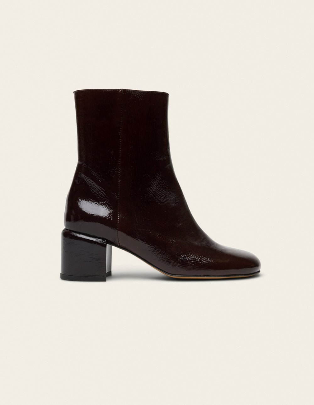 Bottines à talons ODAJE Marron