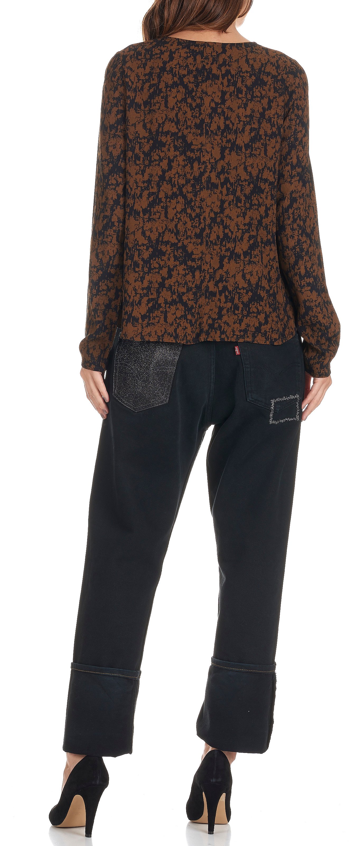 Kalumba boyfriend jeans MOMONI Black