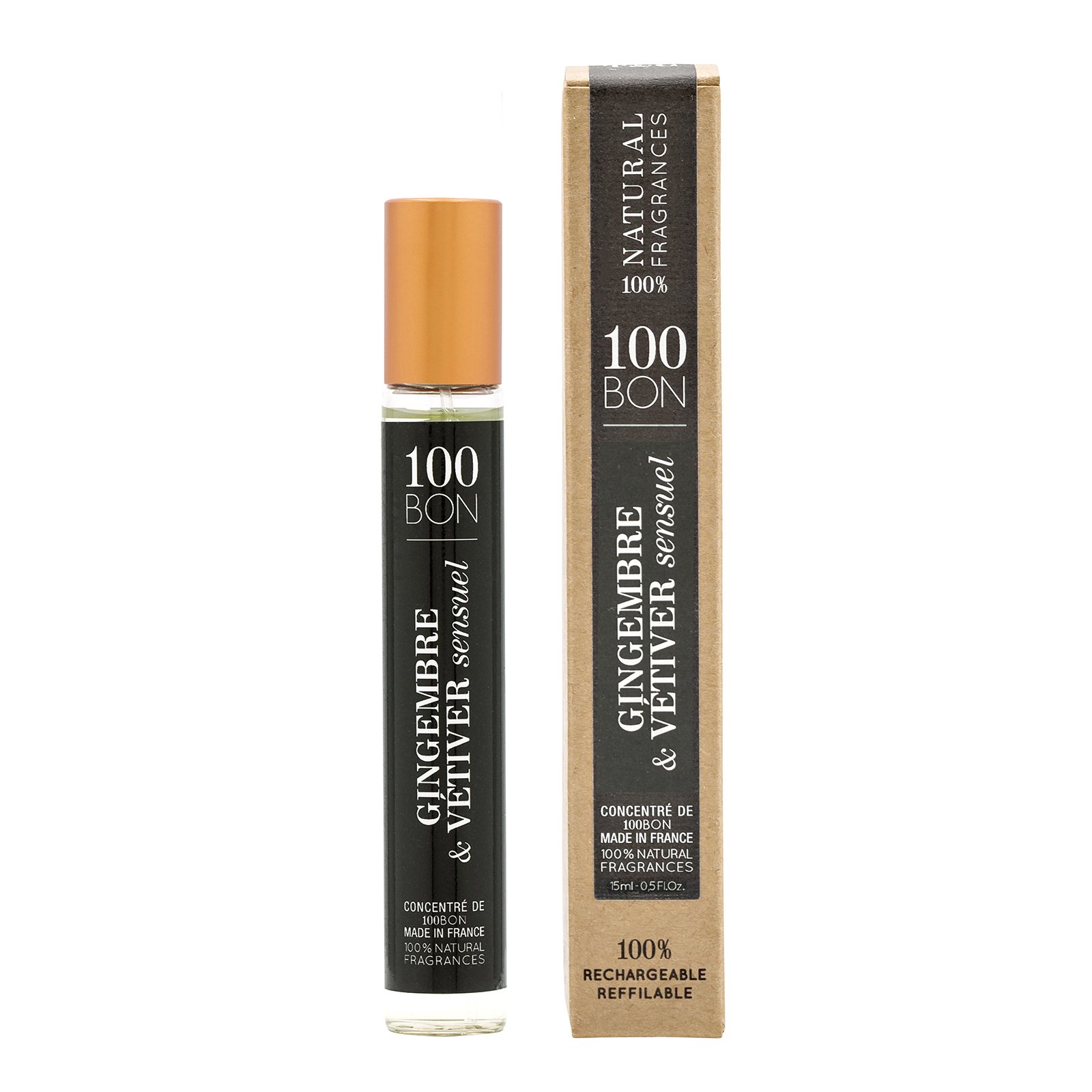 GINGEMBRE & VETIVER SENSUEL CONCENTRE 15 ml 100BON No color