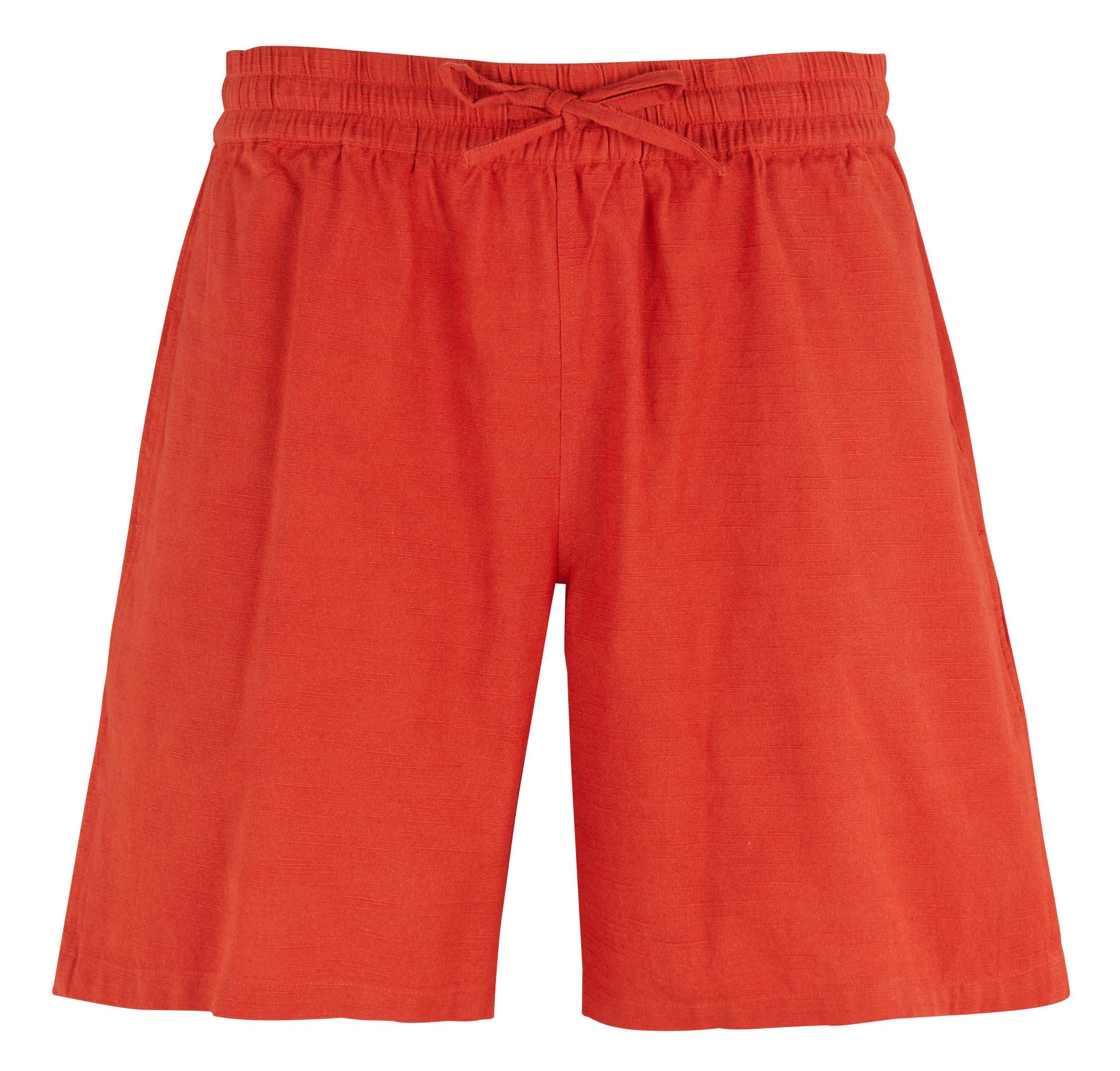 Waffle cotton shorts THINKING MU Red