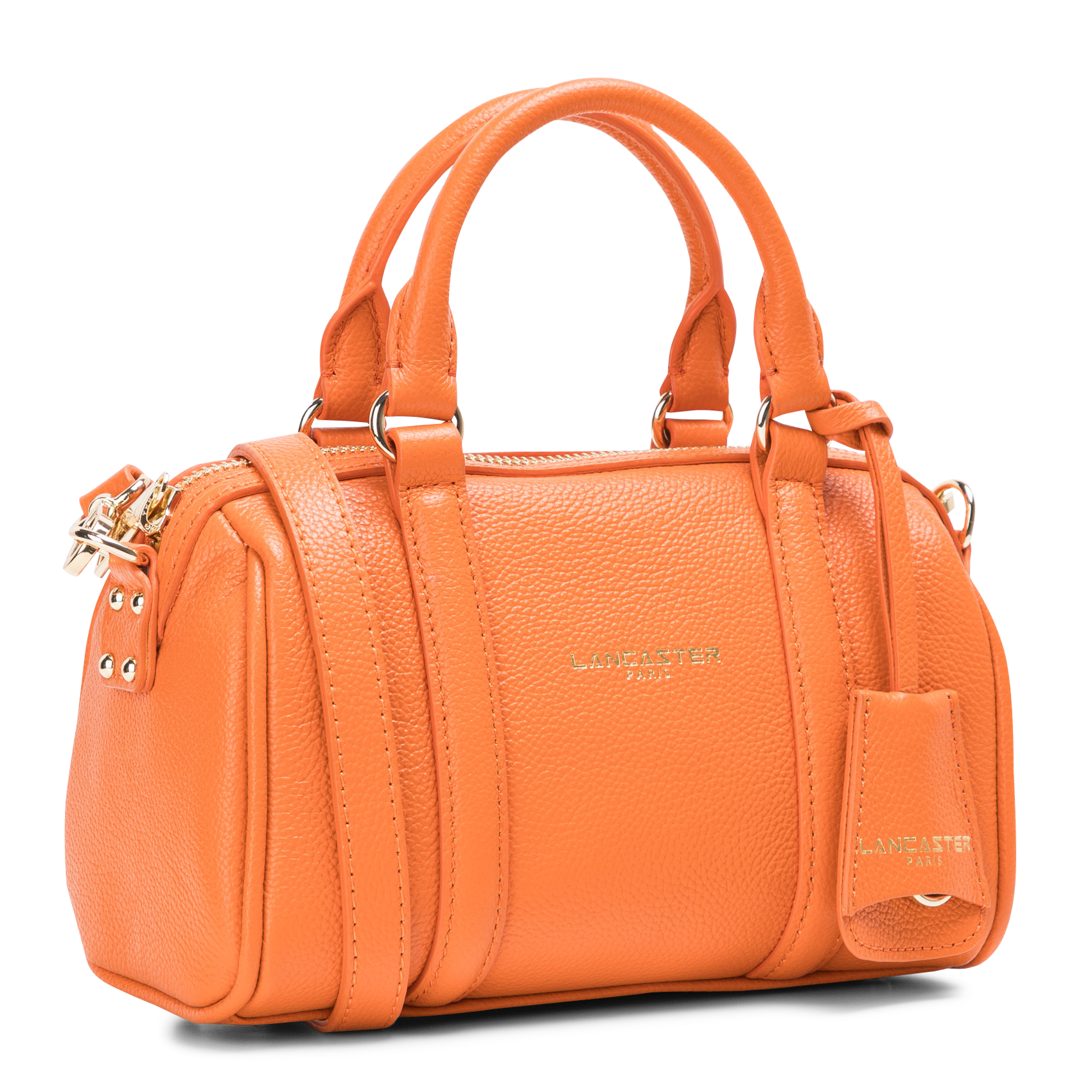 sac à main en cuir Orange