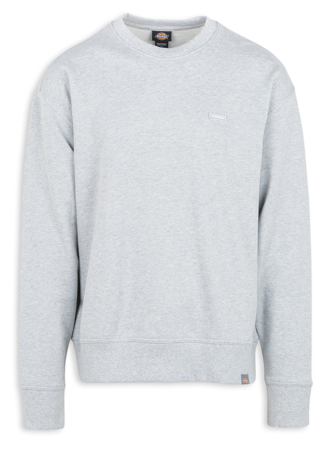 Loose-fit round-neck cotton sweatshirt DICKIES Grey