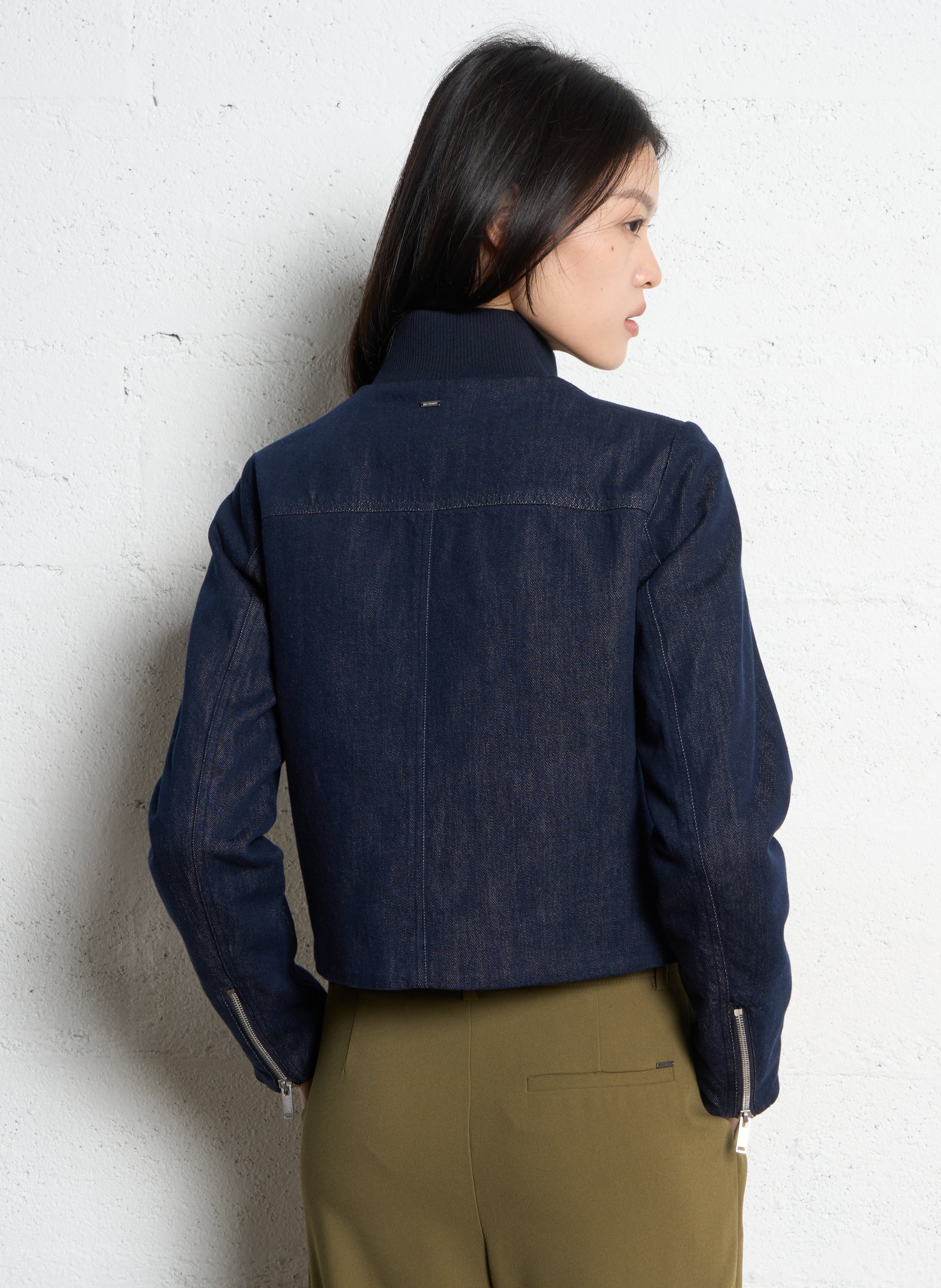 Gerader Blouson aus  IKKS Blau