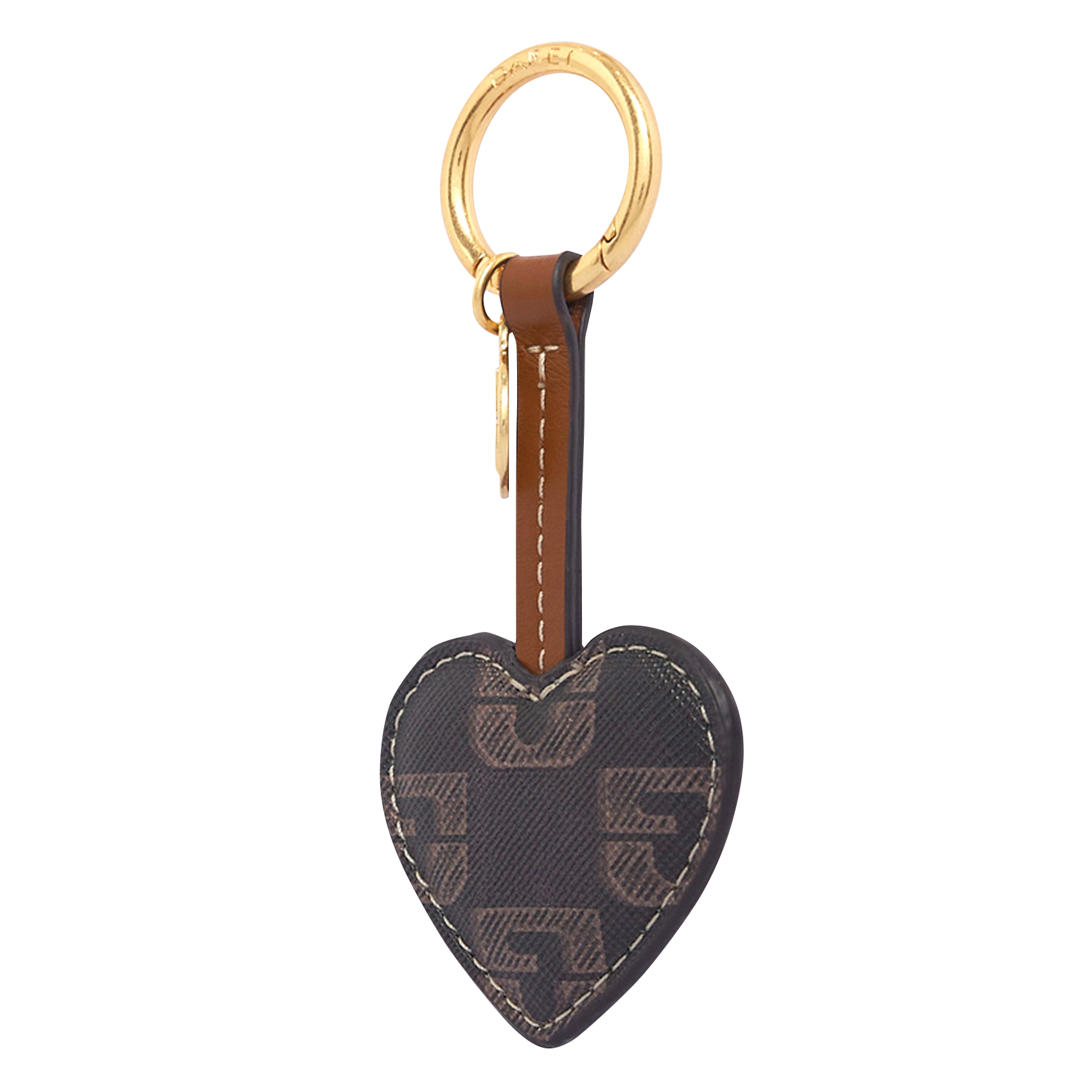 Herzförmiger Schlüsselanhänger GERARD DAREL Braun