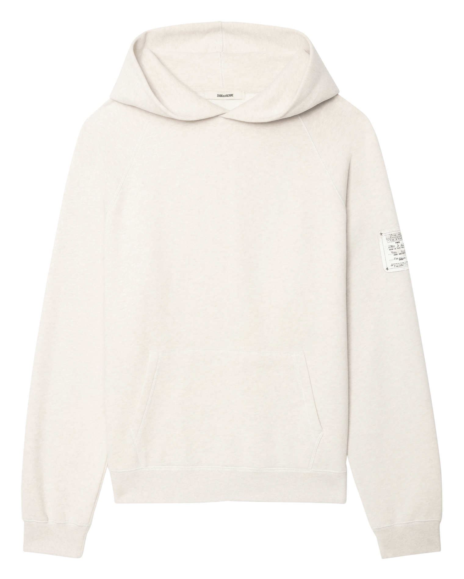 Sweat col rond en coton mélangé ZADIG&amp;VOLTAIRE Marron