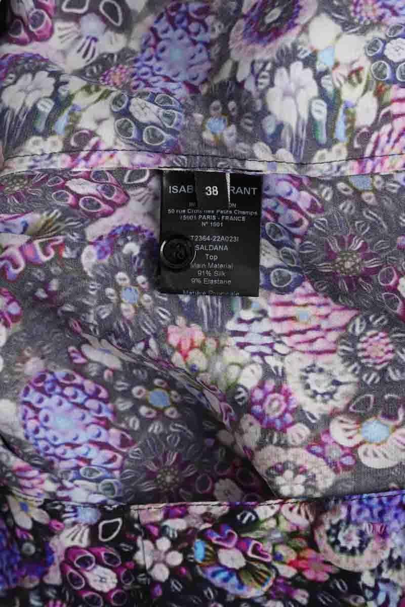 Silk blouse ISABEL MARANT - Seconde Main Purple