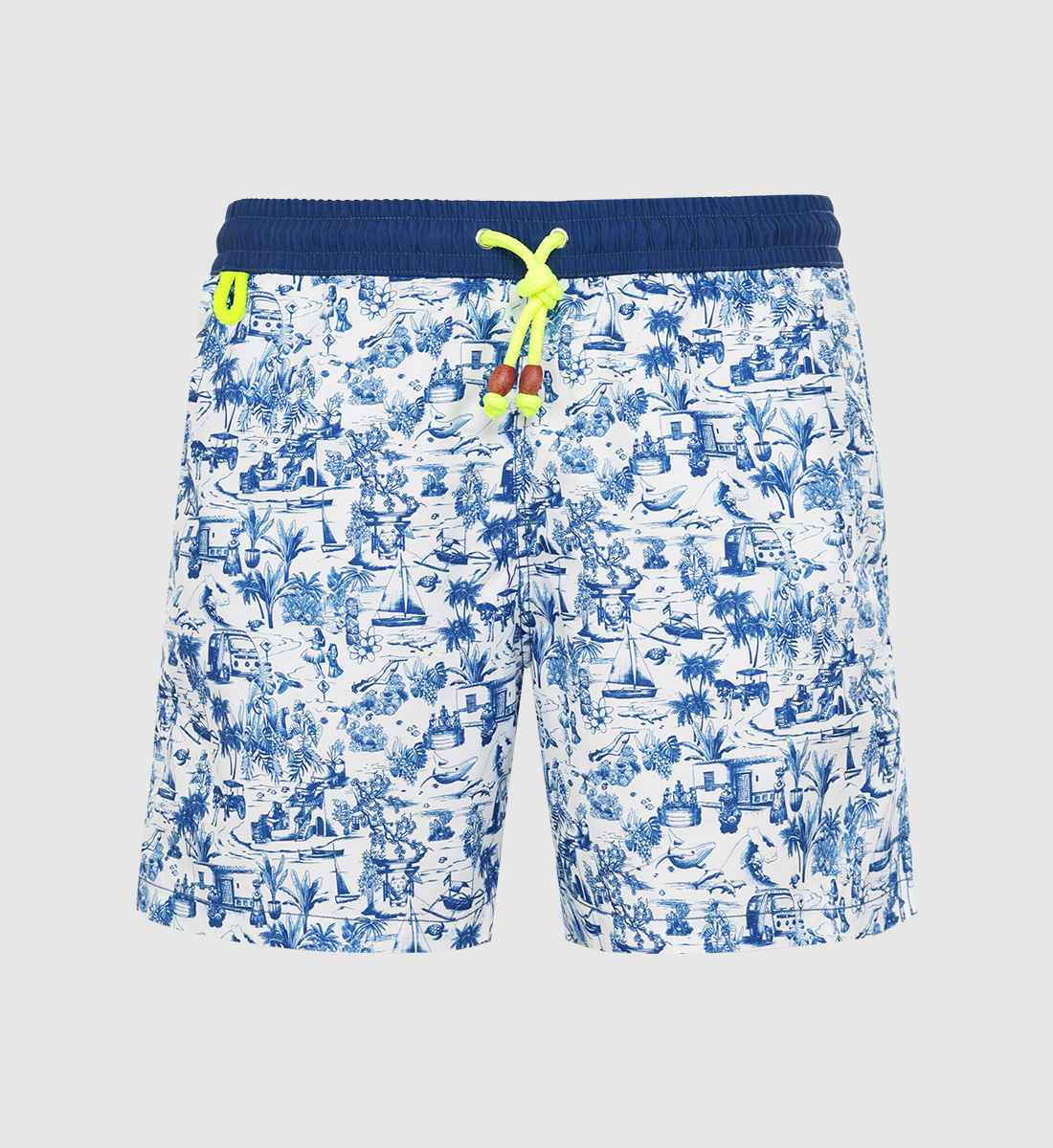Swim shorts - around the world GILI'S Blue