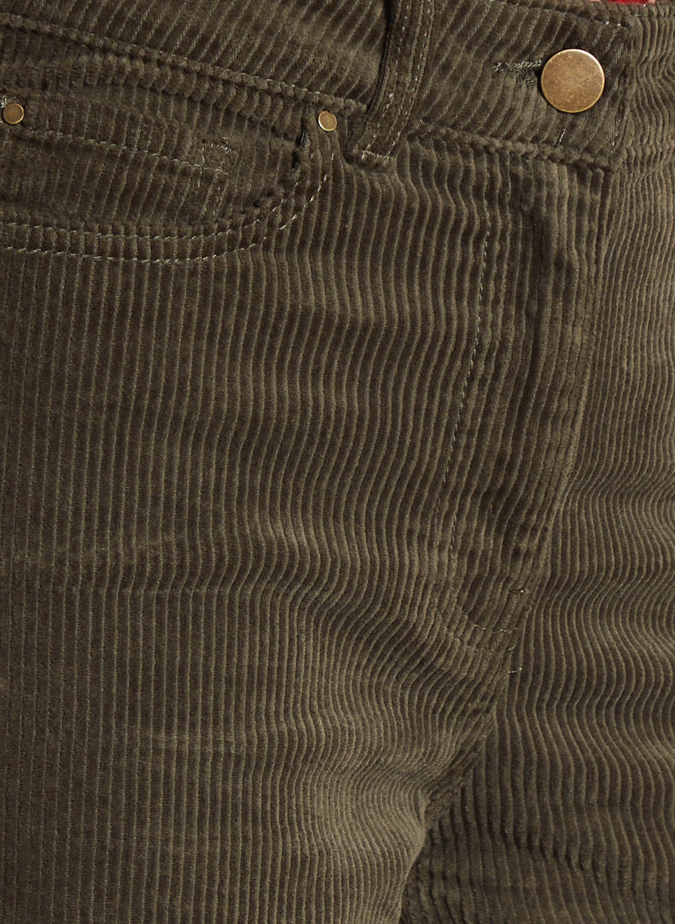 Corduroy carrot pants MAISON 123 Khaki