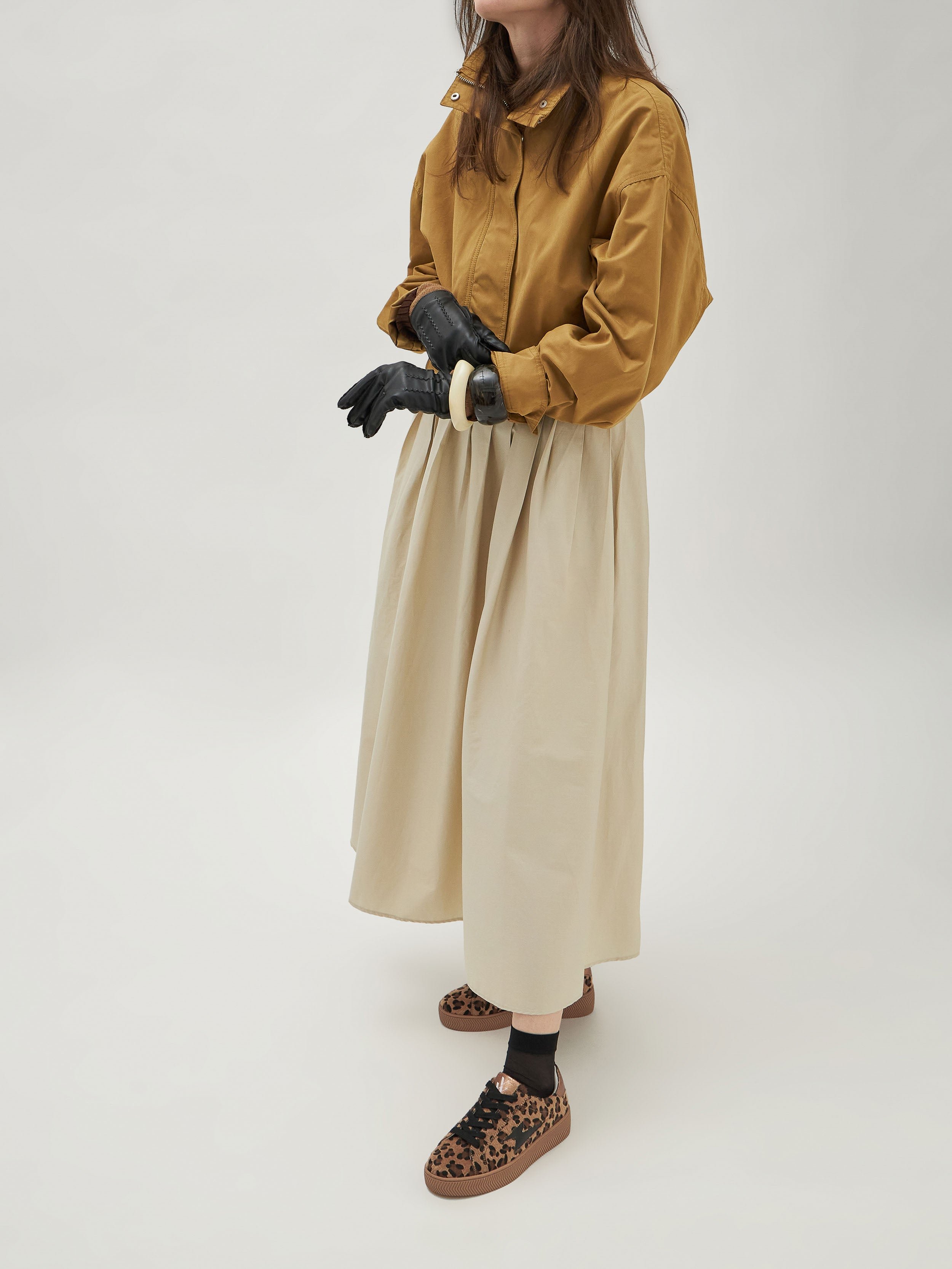 Baskets basses à lacets léopard VANESSA WU Noir