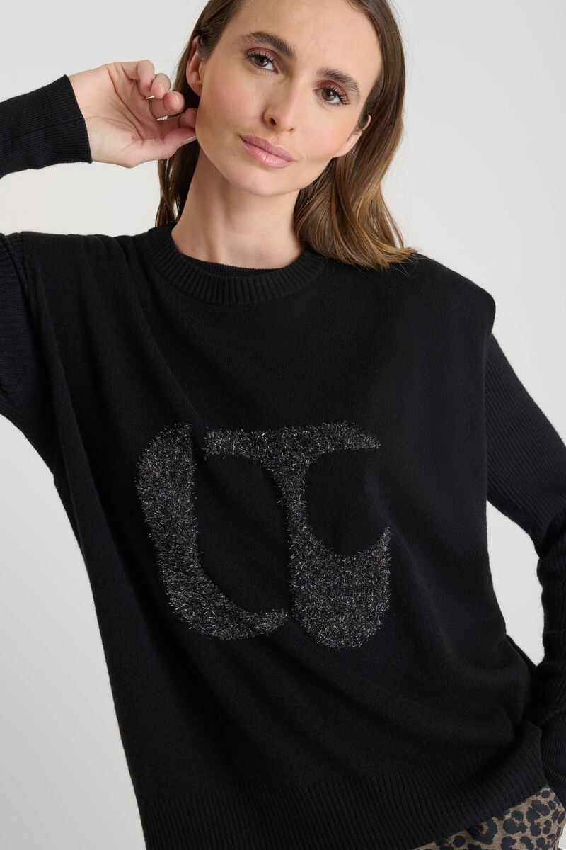 Sweater LE TEMPS DES CERISES Black