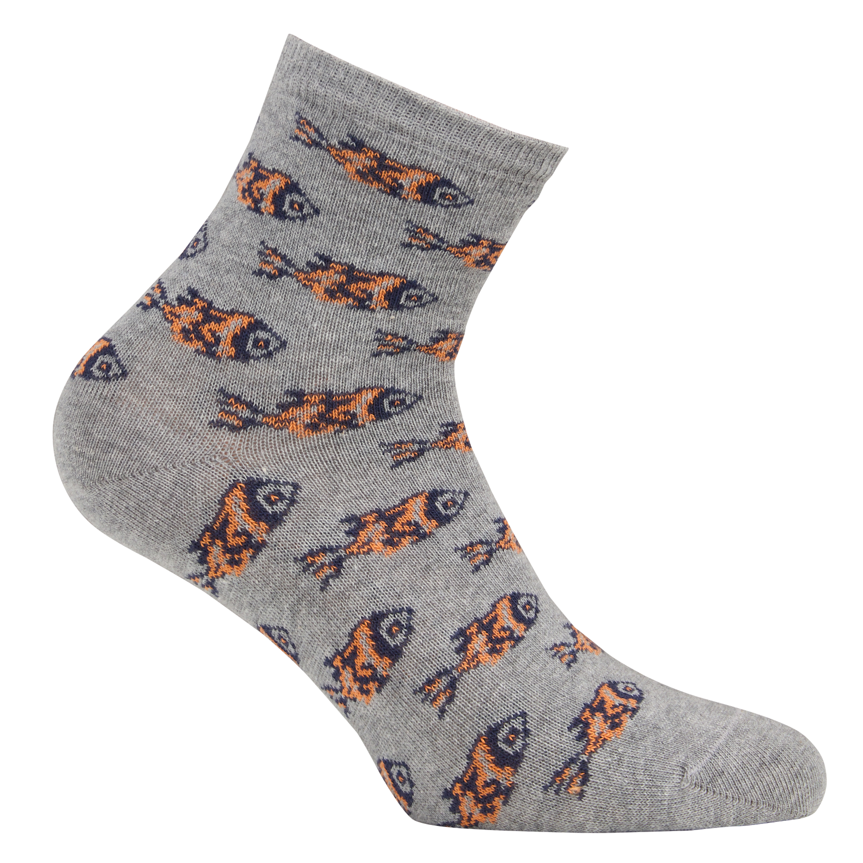 Cotton blend socks NICE THINGS Grey