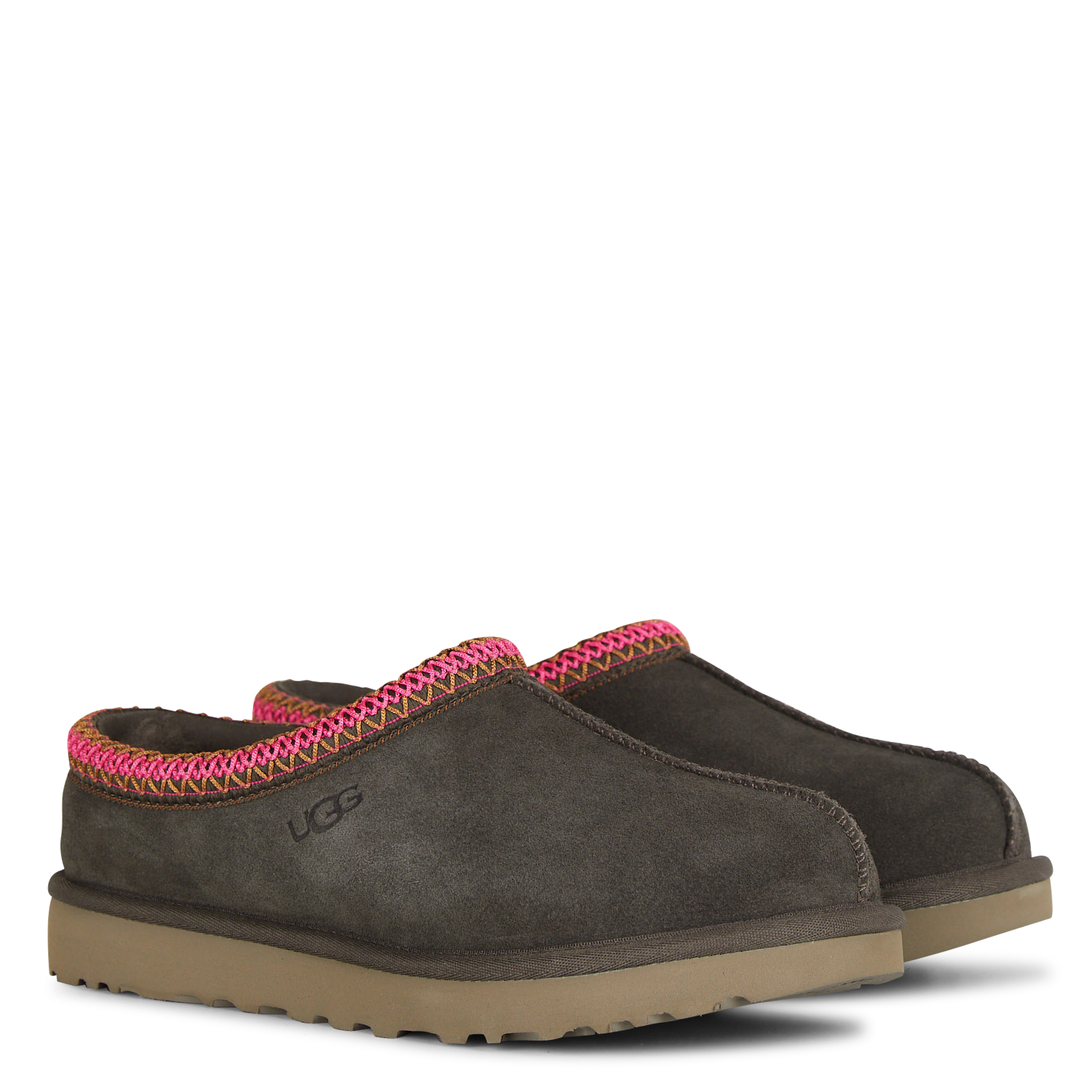 Sabots en cuir mélangé UGG Marron