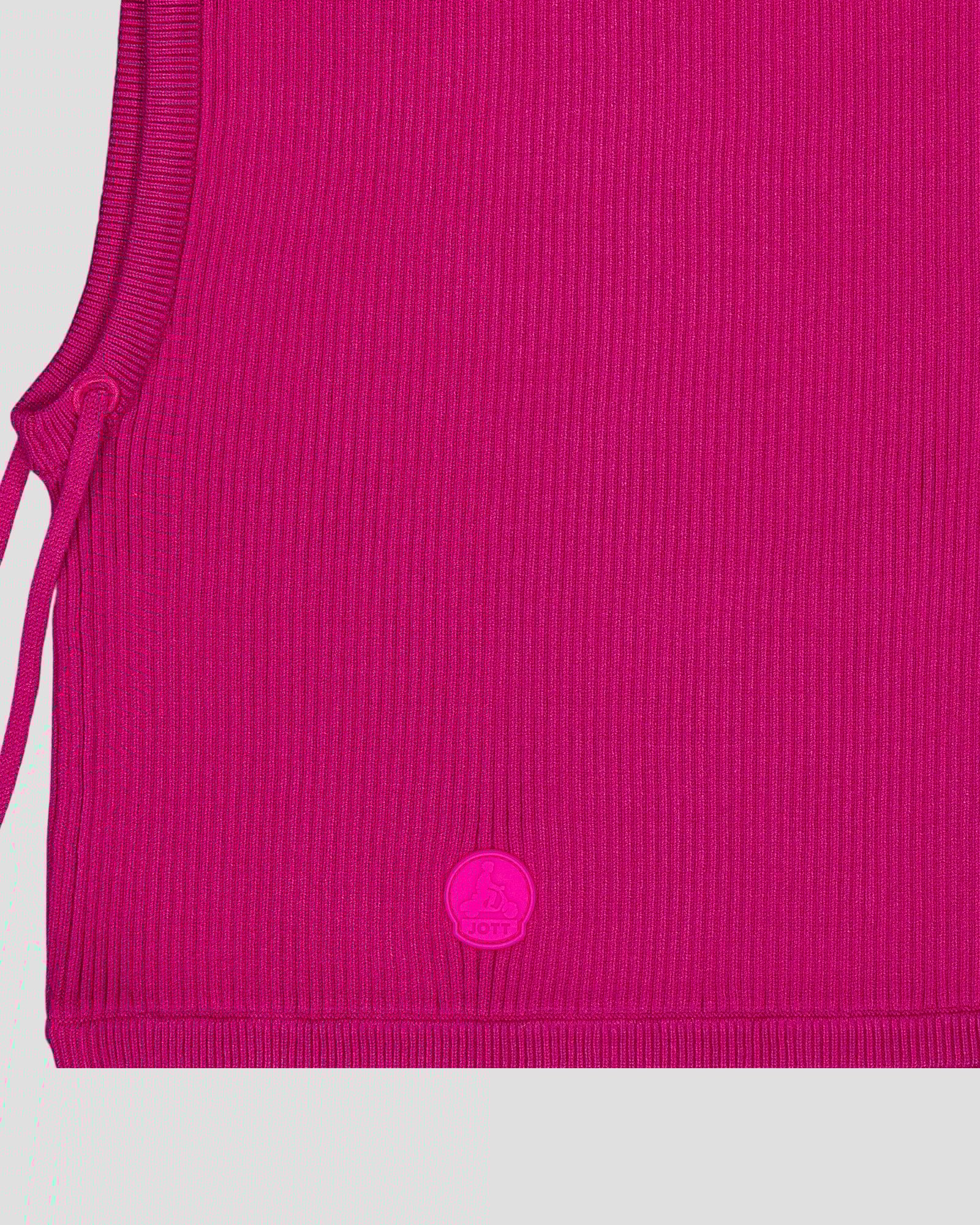 Knit hooded cagoule JOTT Pink