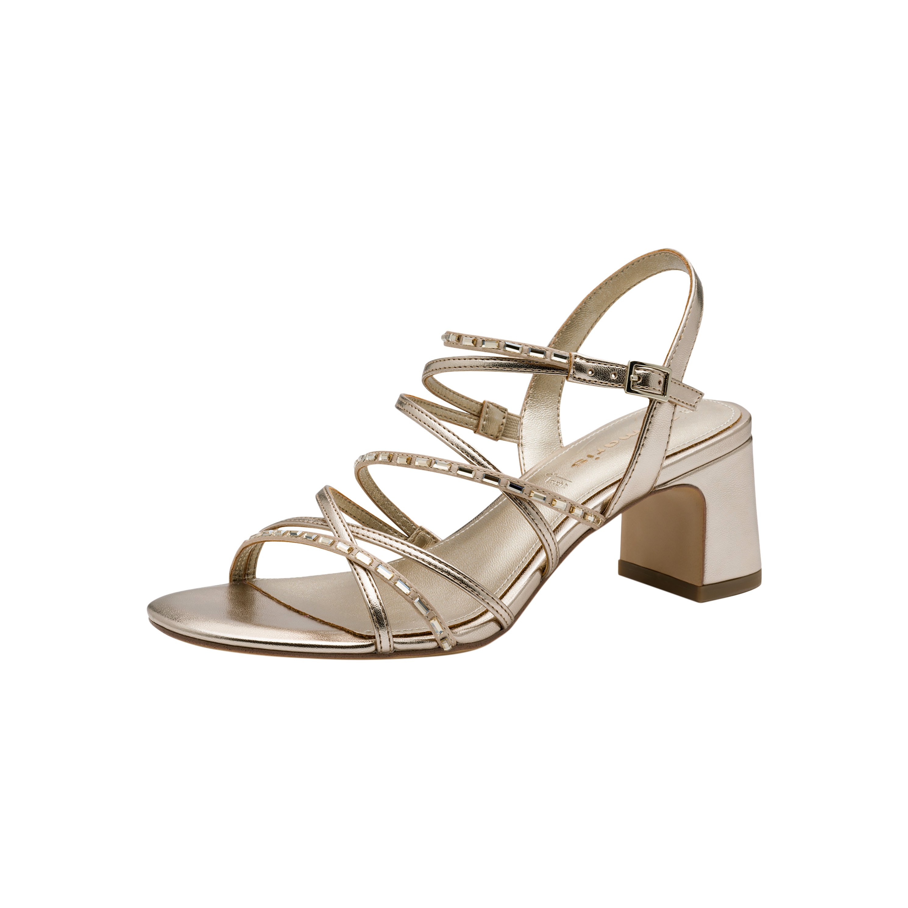 Heeled sandals TAMARIS Golden