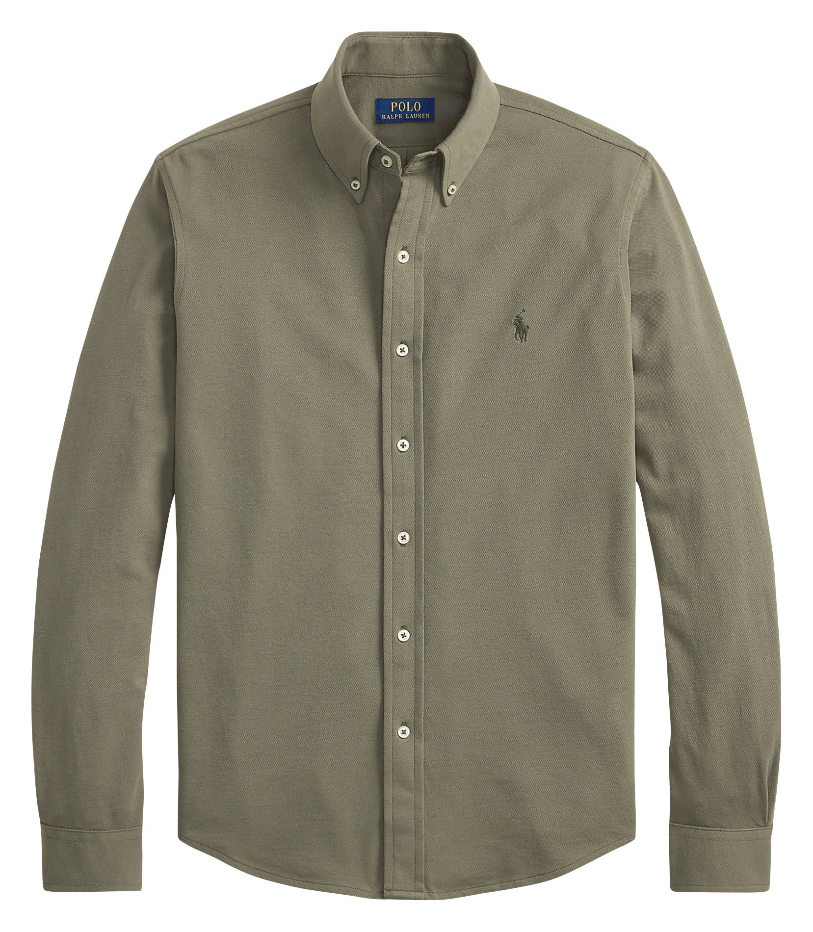 Anliegende Bluse aus Strick | Grun POLO RALPH LAUREN Herren