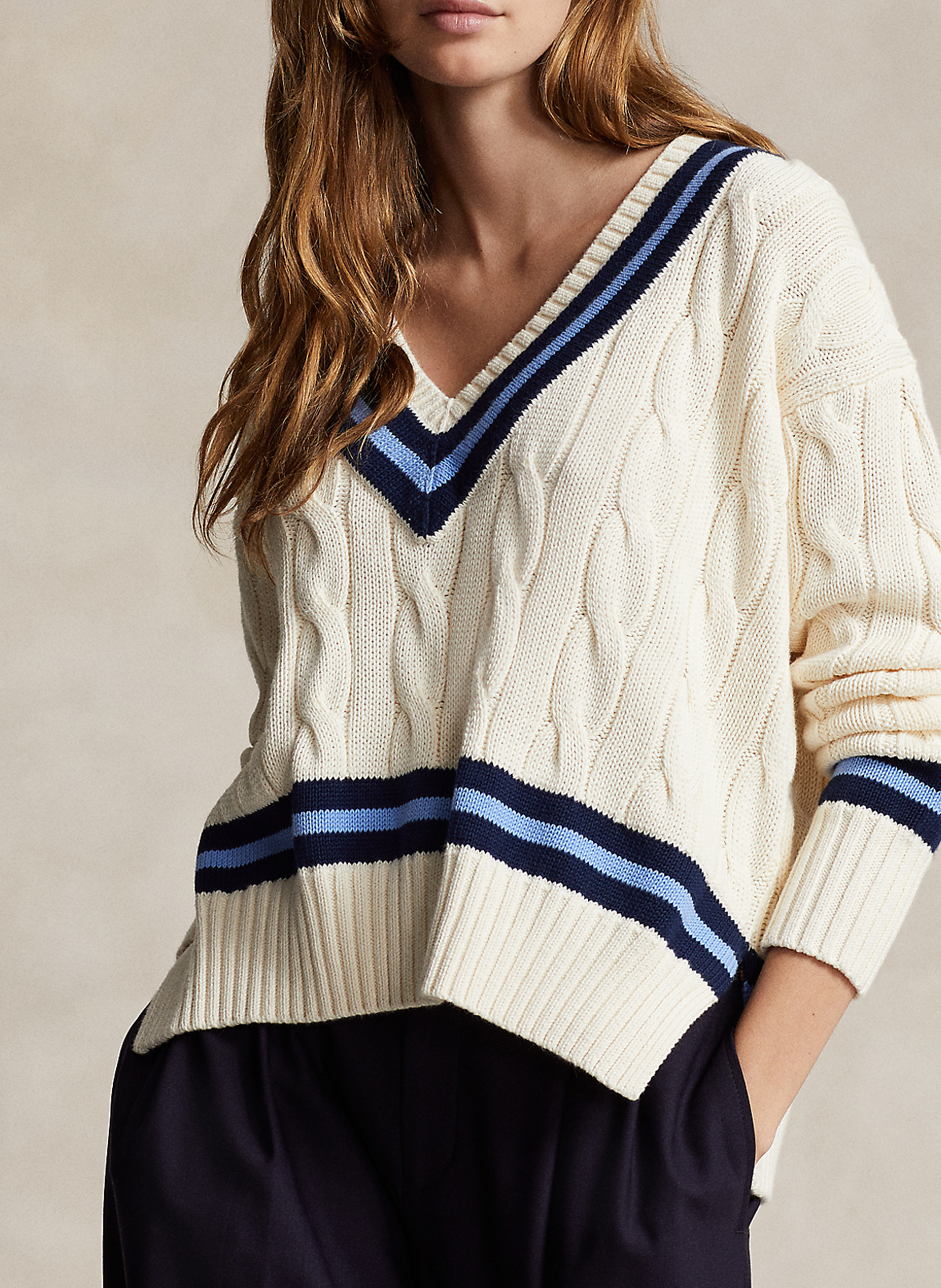 Baumwollpullover POLO RALPH LAUREN Weiss