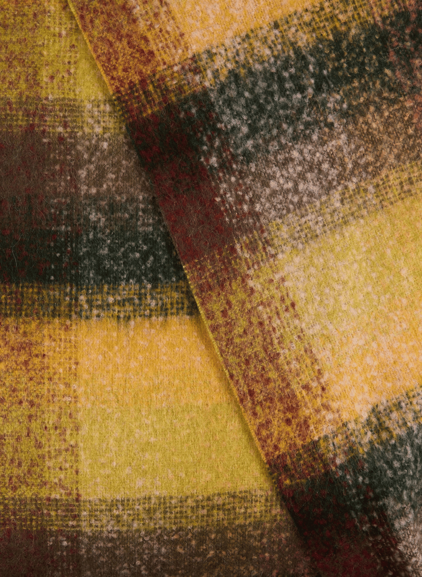 Checked scarf AU PRINTEMPS PARIS Green