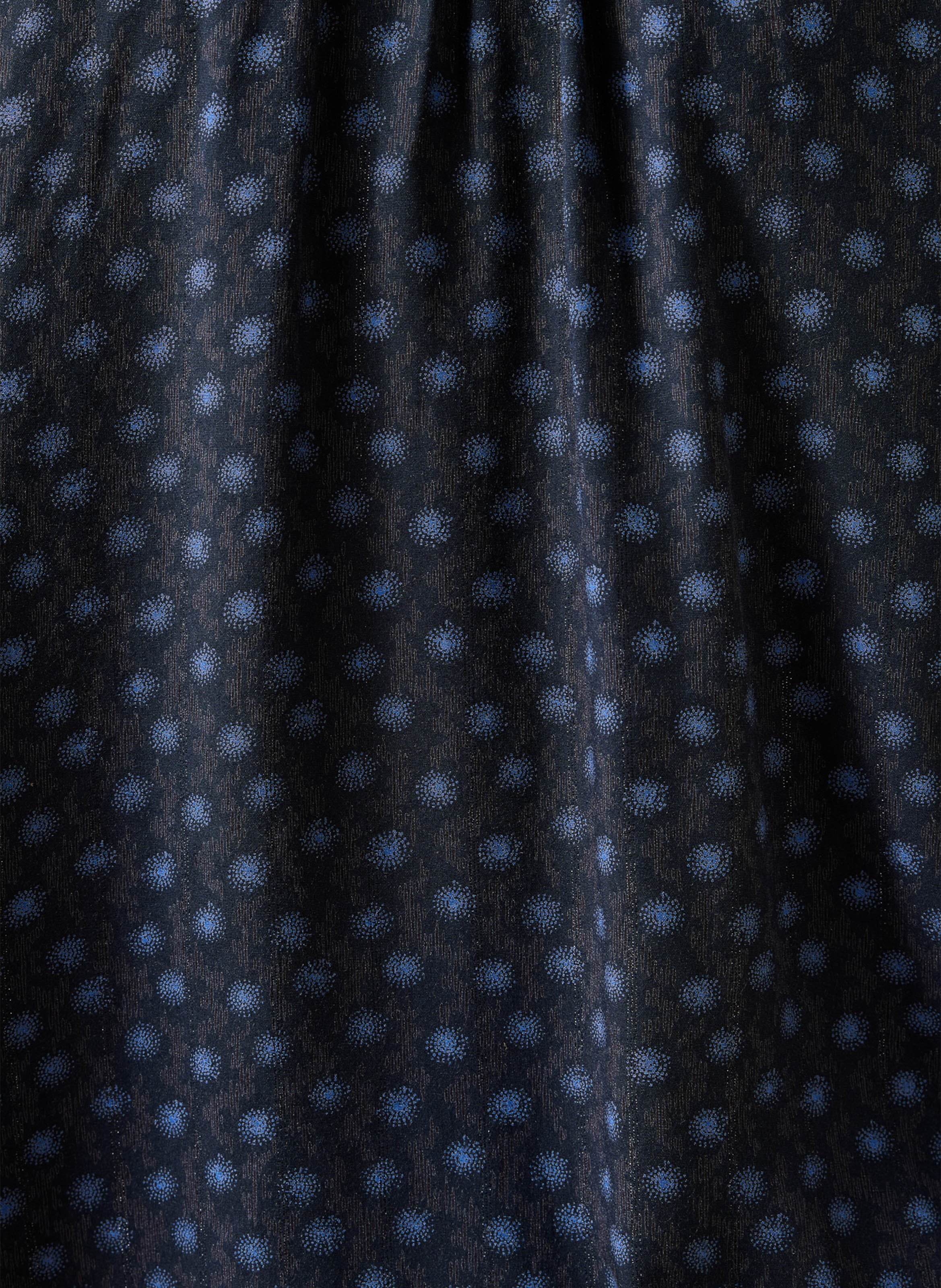 Weites Blusenkleid mit Print LA FEE MARABOUTEE Blau