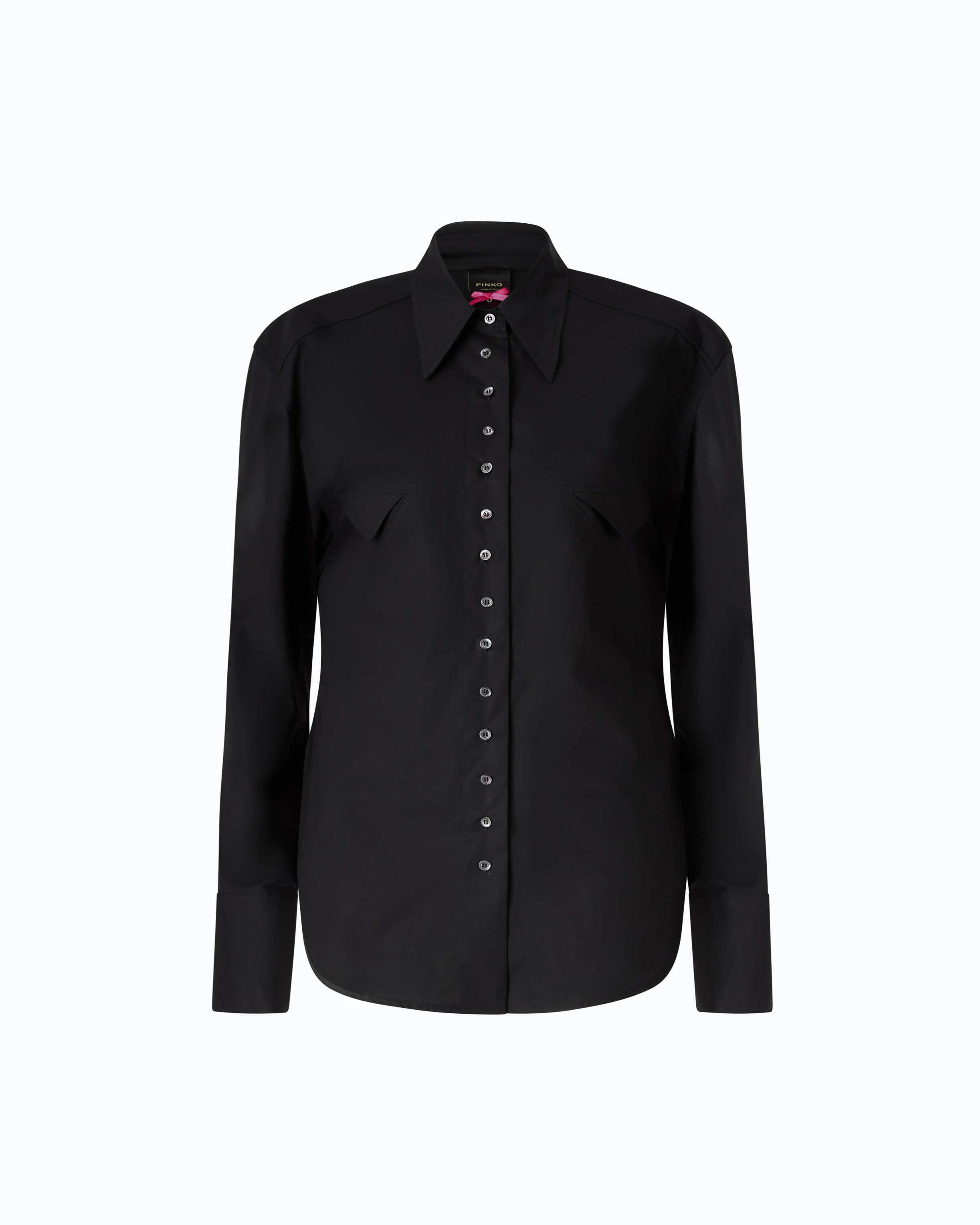 Chemise slim avec lien PINKO Noir