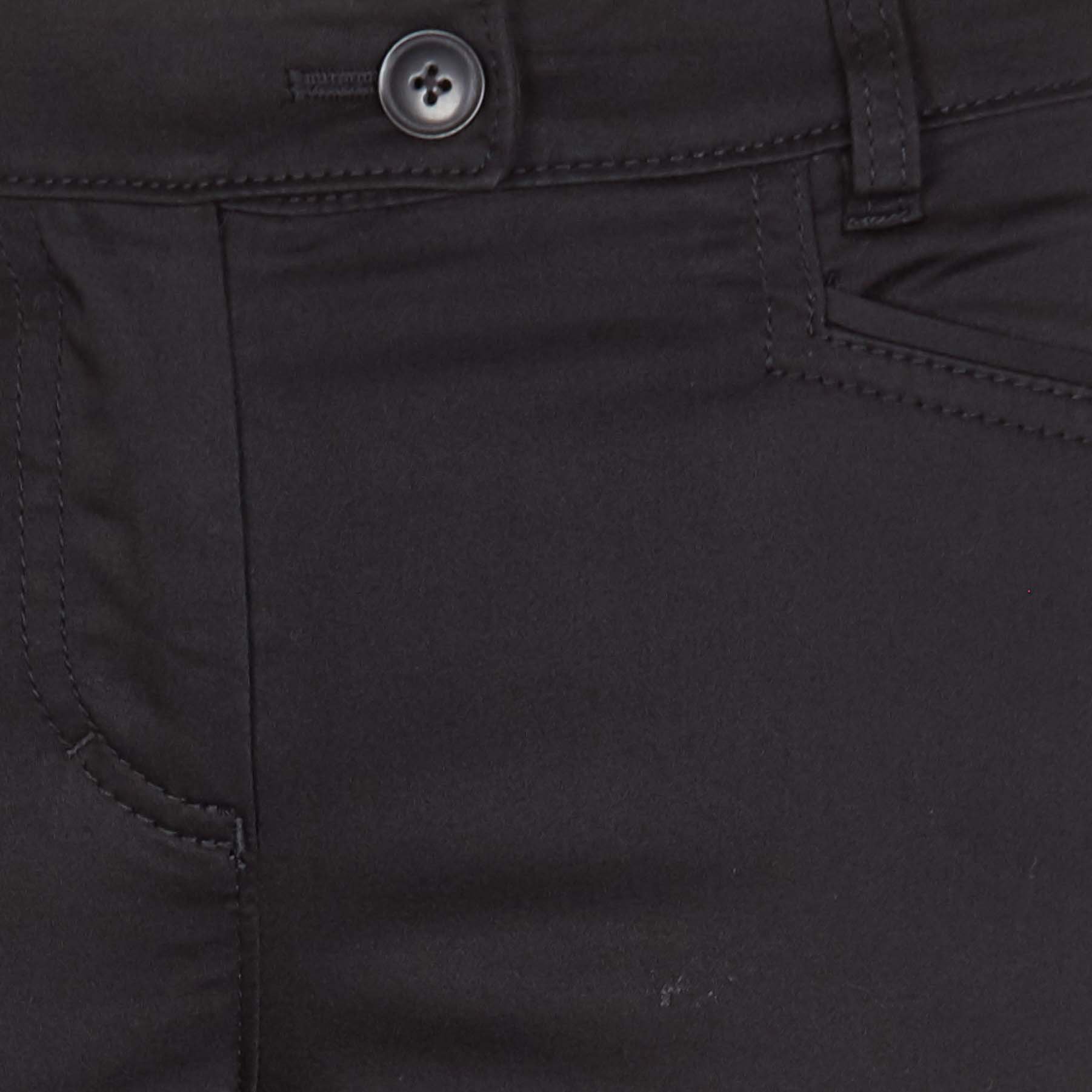 Pantalón slim tobillero de algodón MARC O'POLO Negro