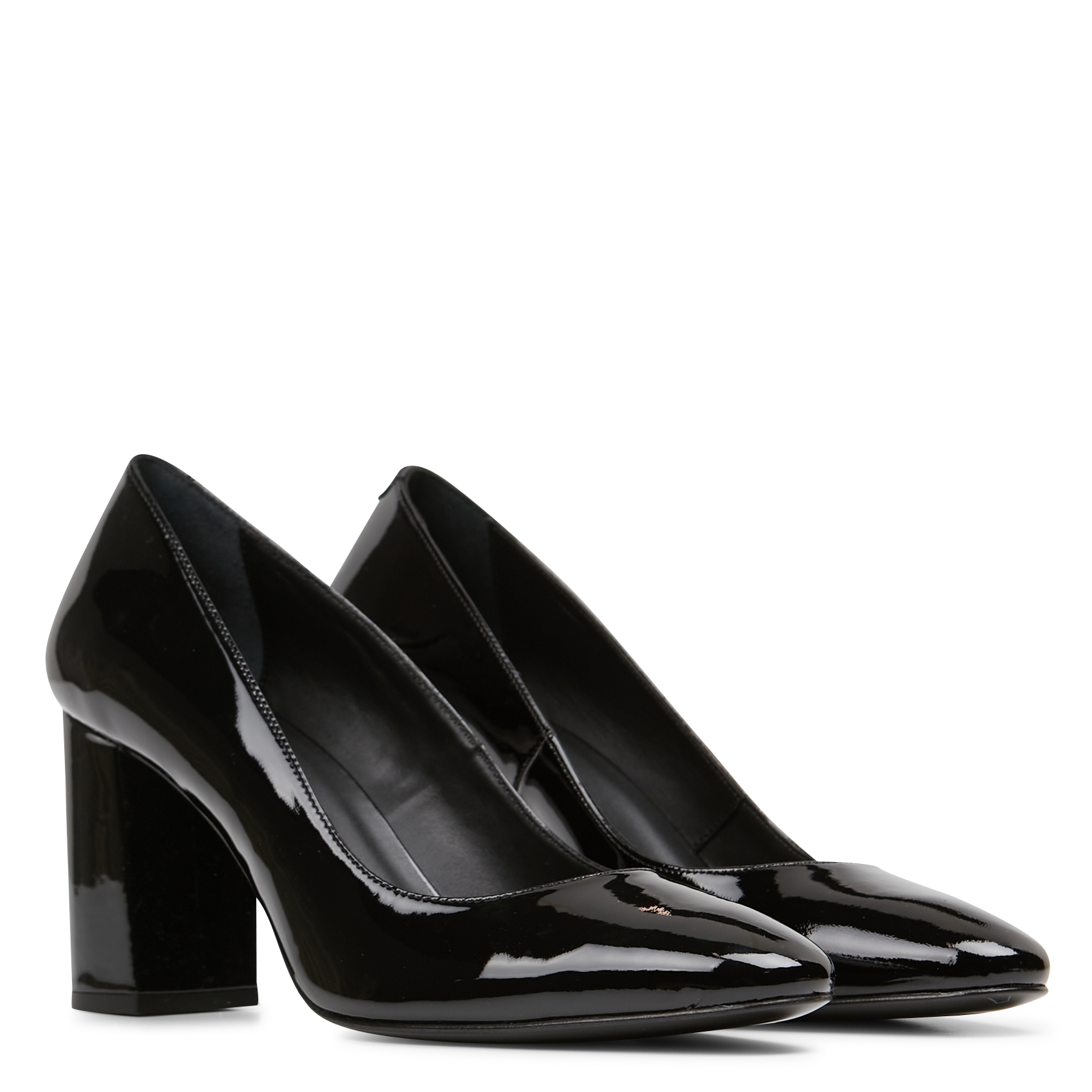 Rivecour Escarpins In English Escarpins En Cuir Vernis Noir