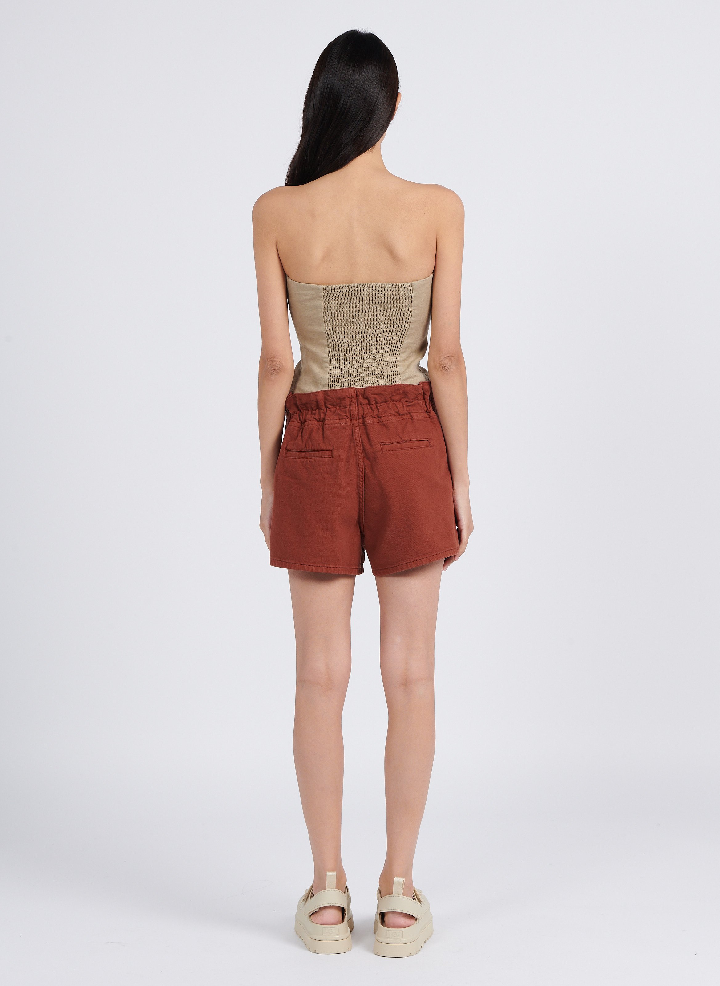 Bustier en lin  SAMSOE SAMSOE Beige