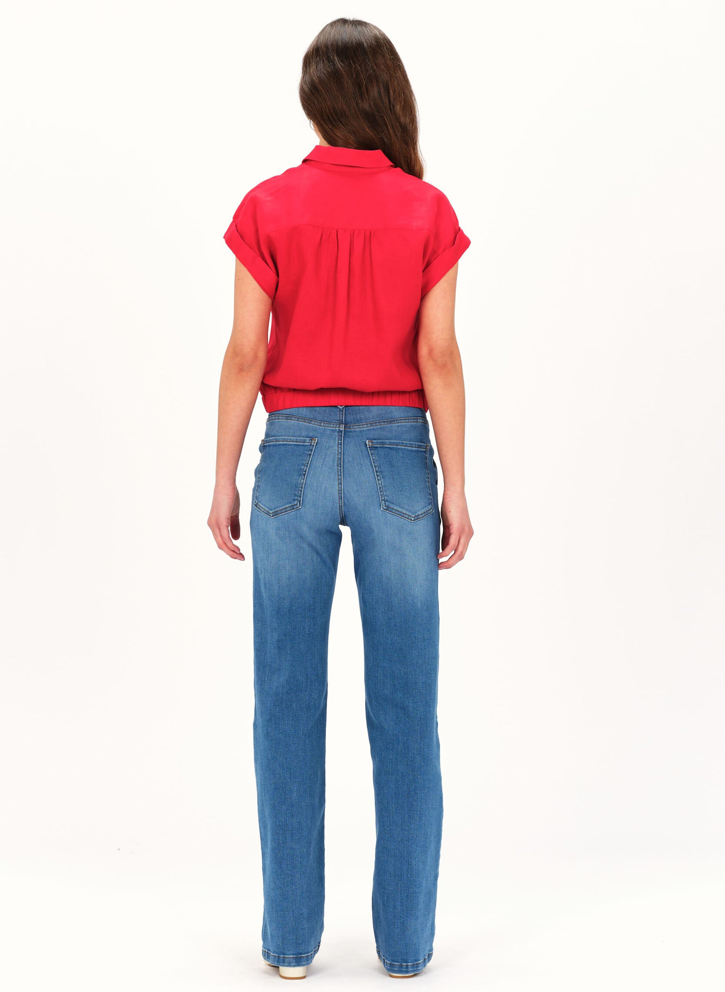 Linen shirt CAROLL Red