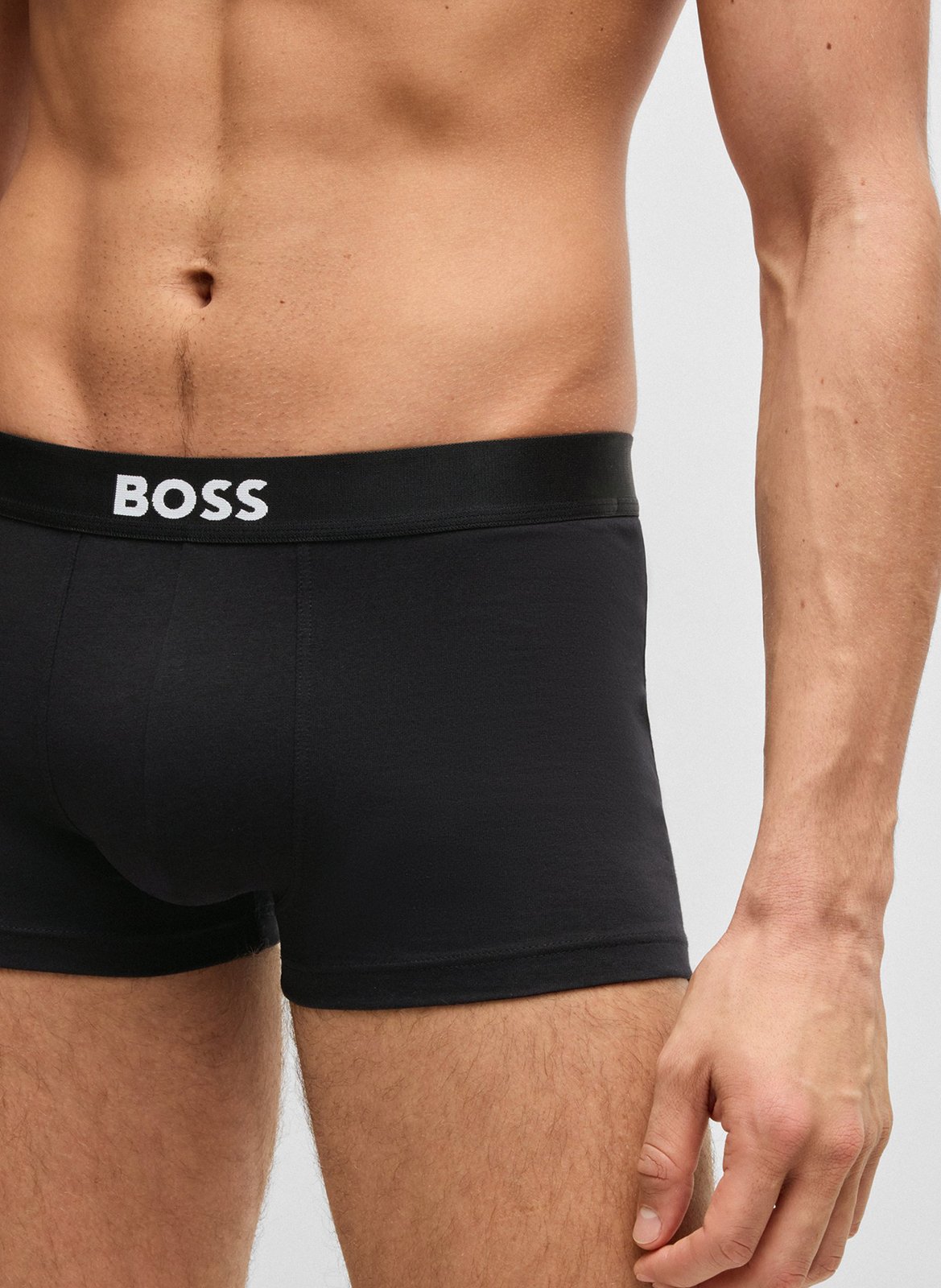 Pack de boxer en coton mélangé BOSS Noir