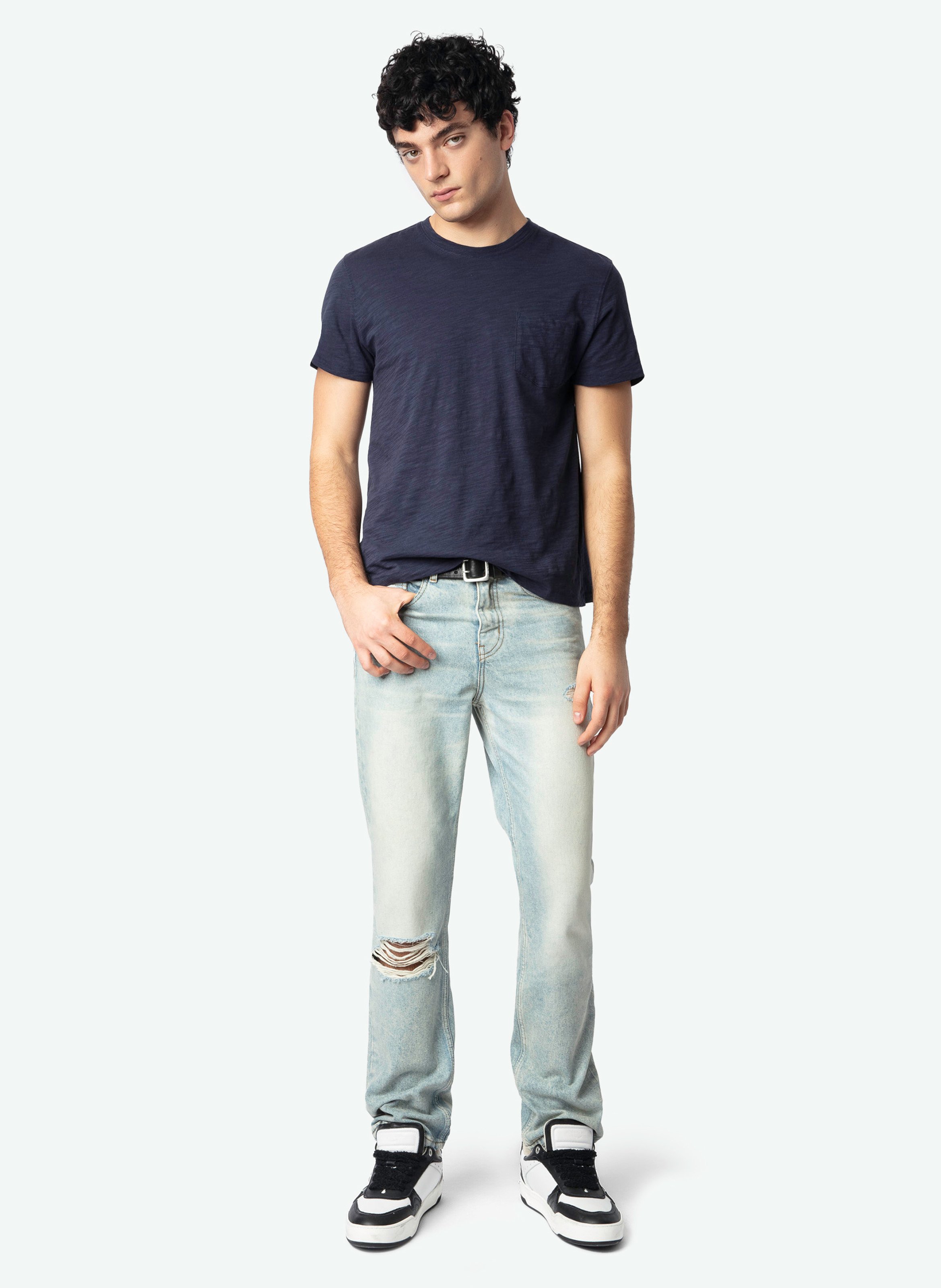Cotton-blend straight jeans ZADIG&VOLTAIRE Blue