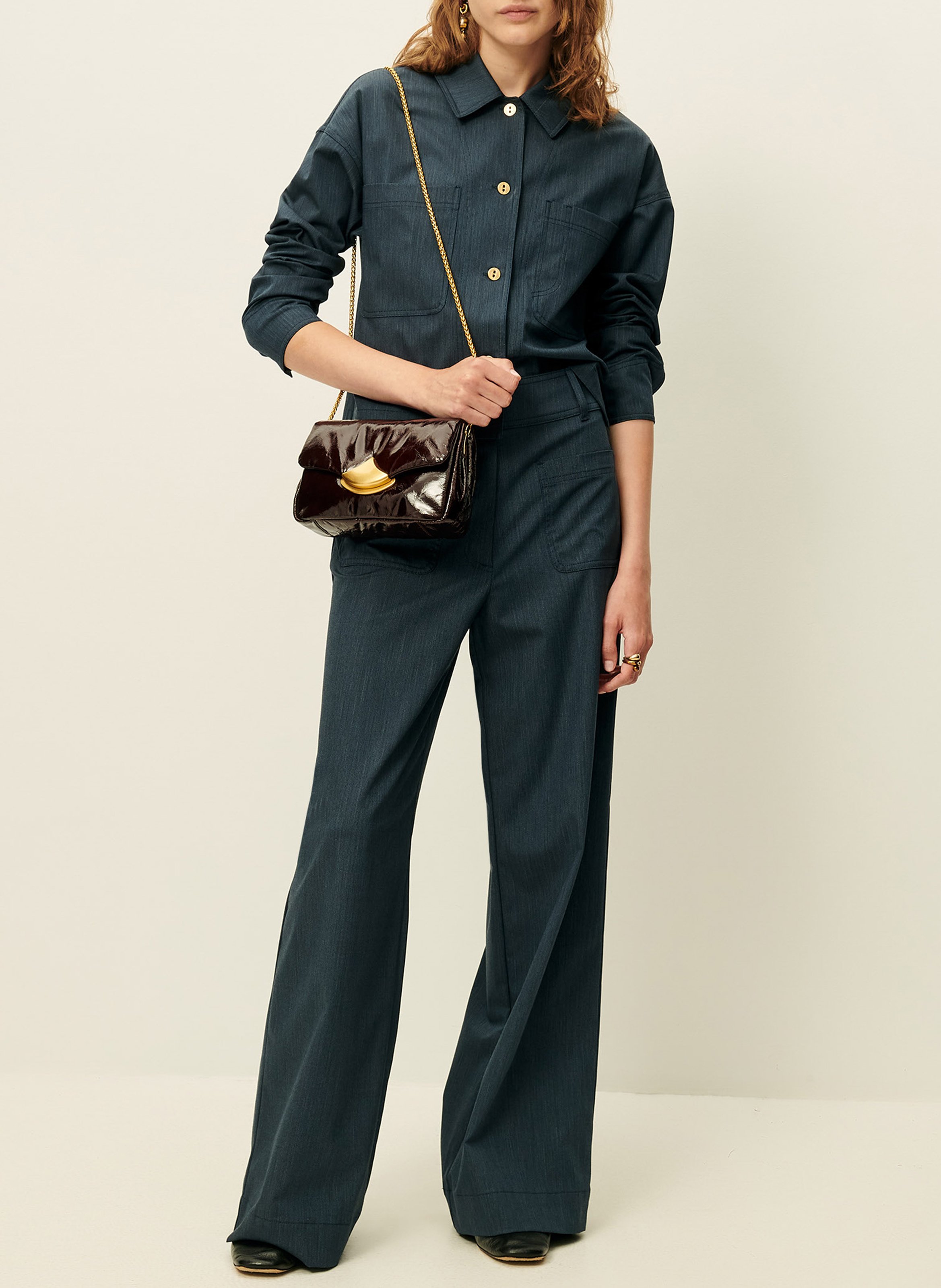 Chemise col classique SESSUN Blue