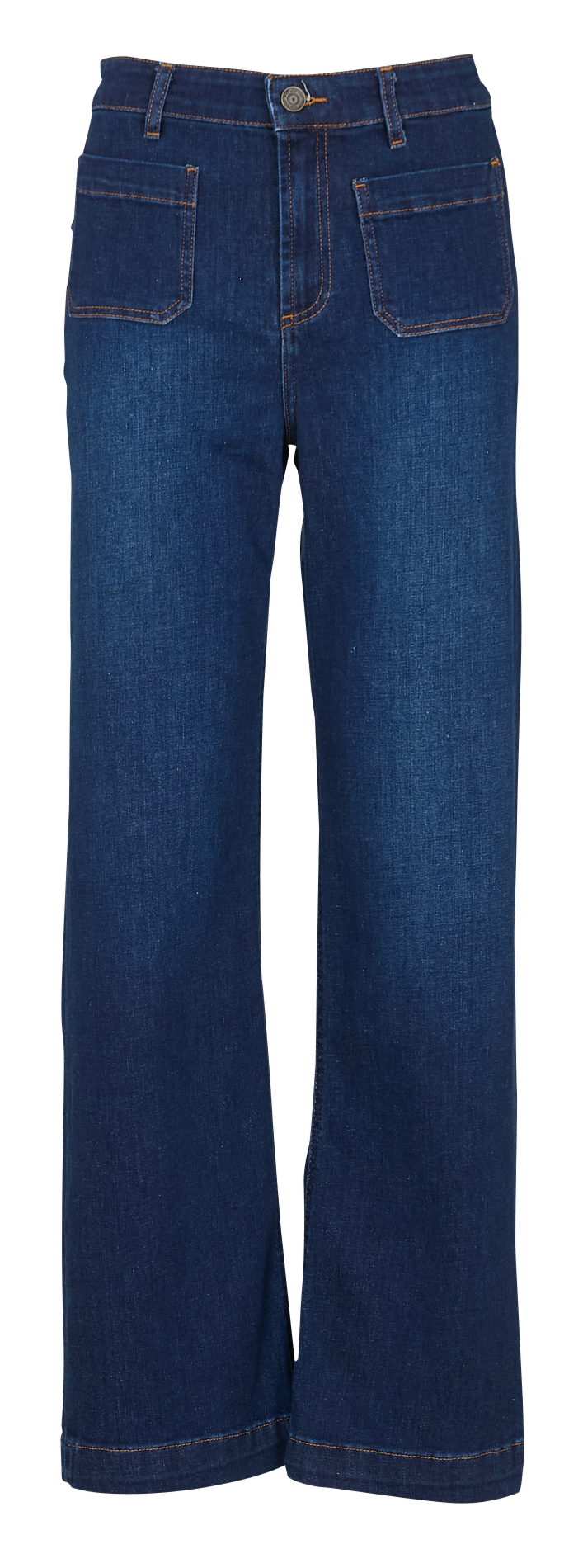 Jean boot-cut en coton mélangé SUD EXPRESS Bleu