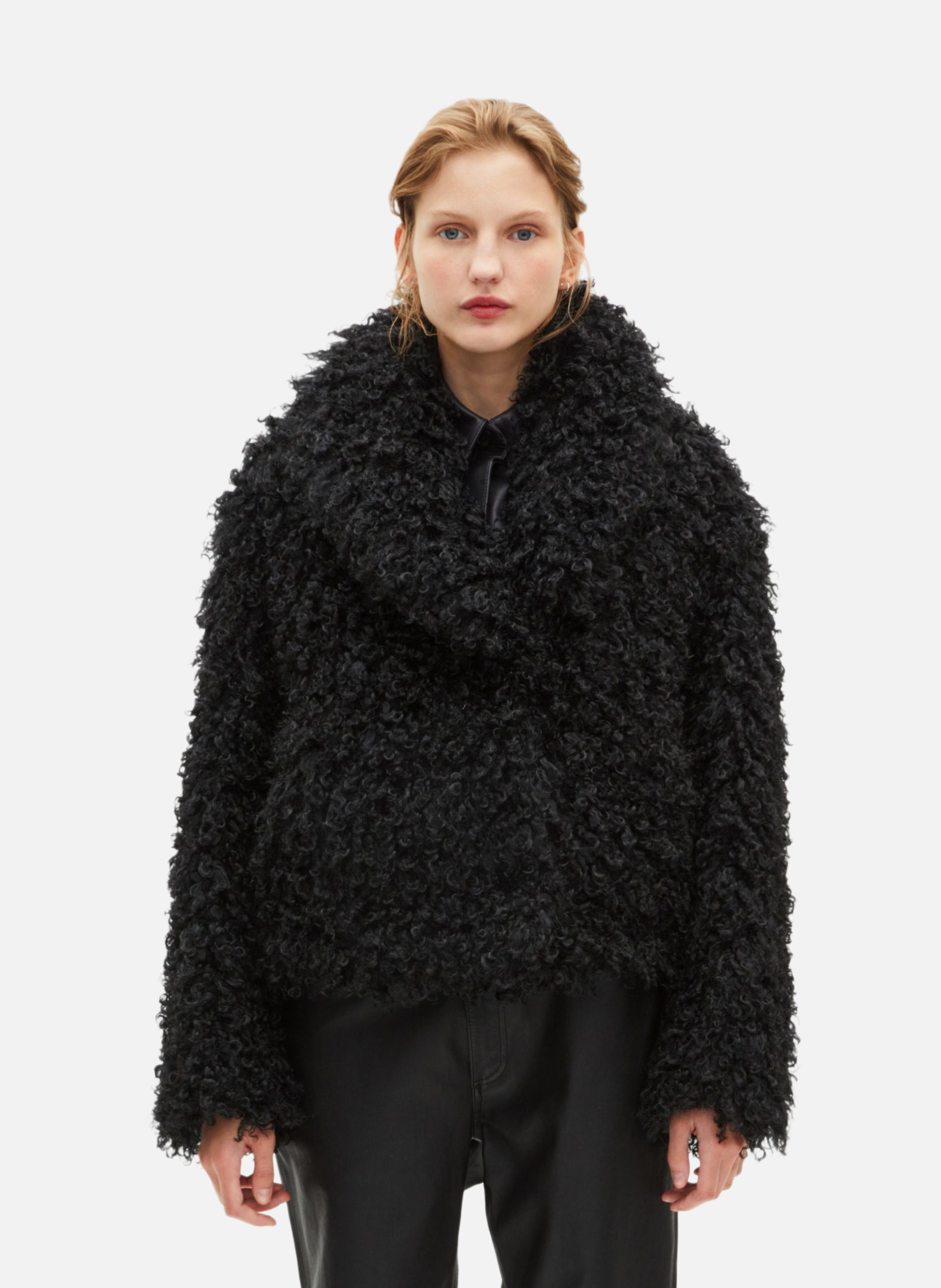 Fur-effect coat THE KOOPLES