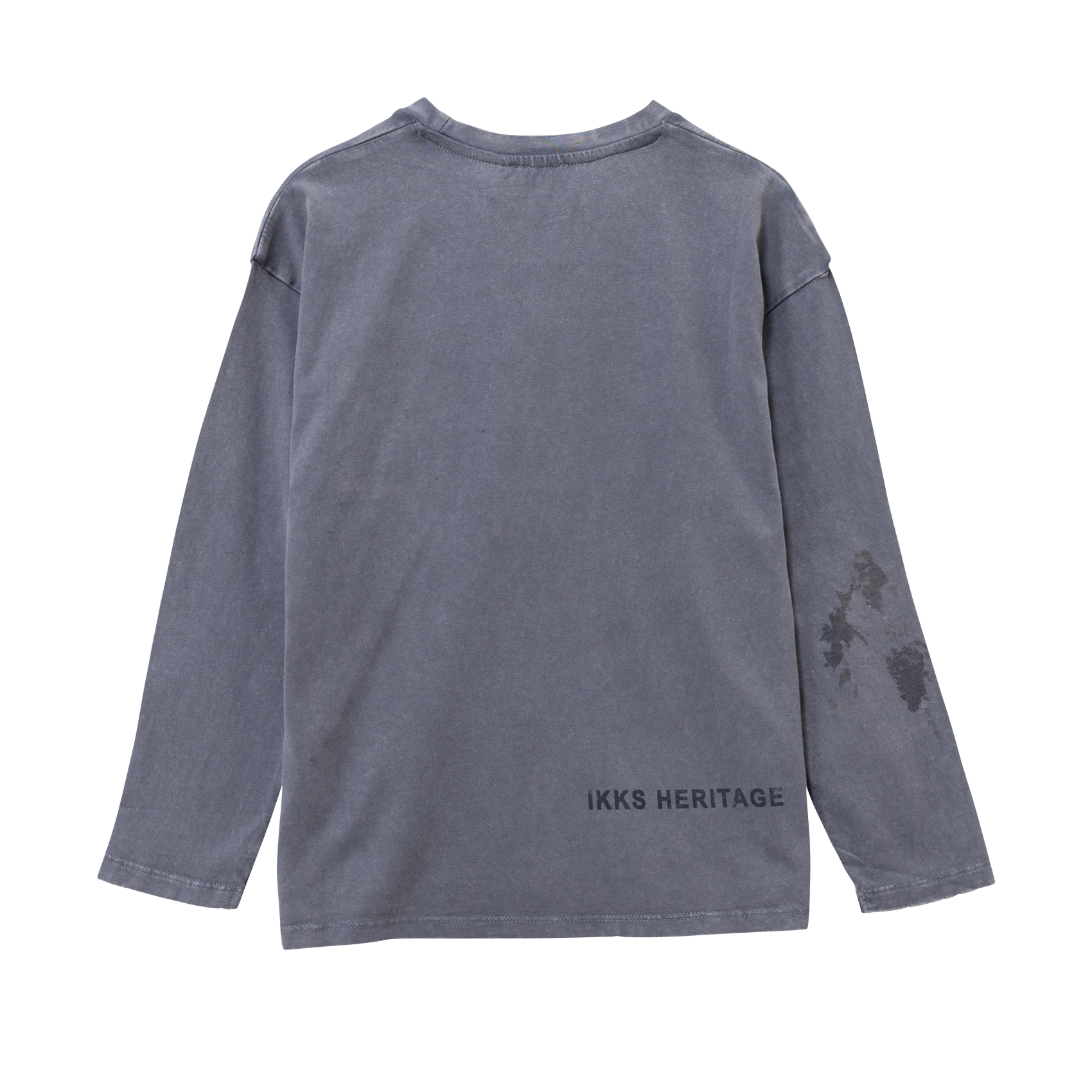 Long-sleeved T-shirt with knitted pocket IKKS JUNIOR Blue