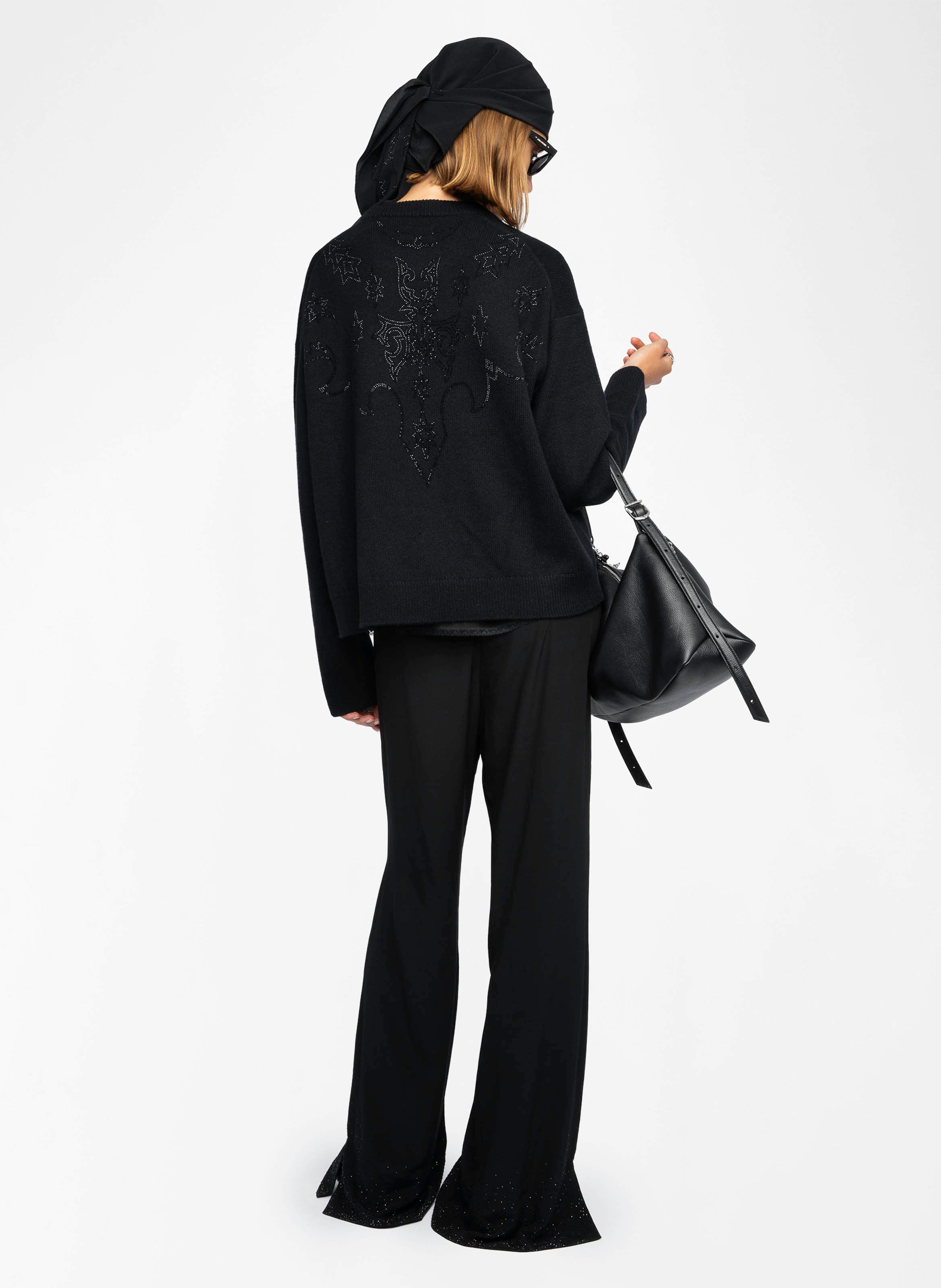 Pull col rond en cachemire  ZADIG&VOLTAIRE Noir