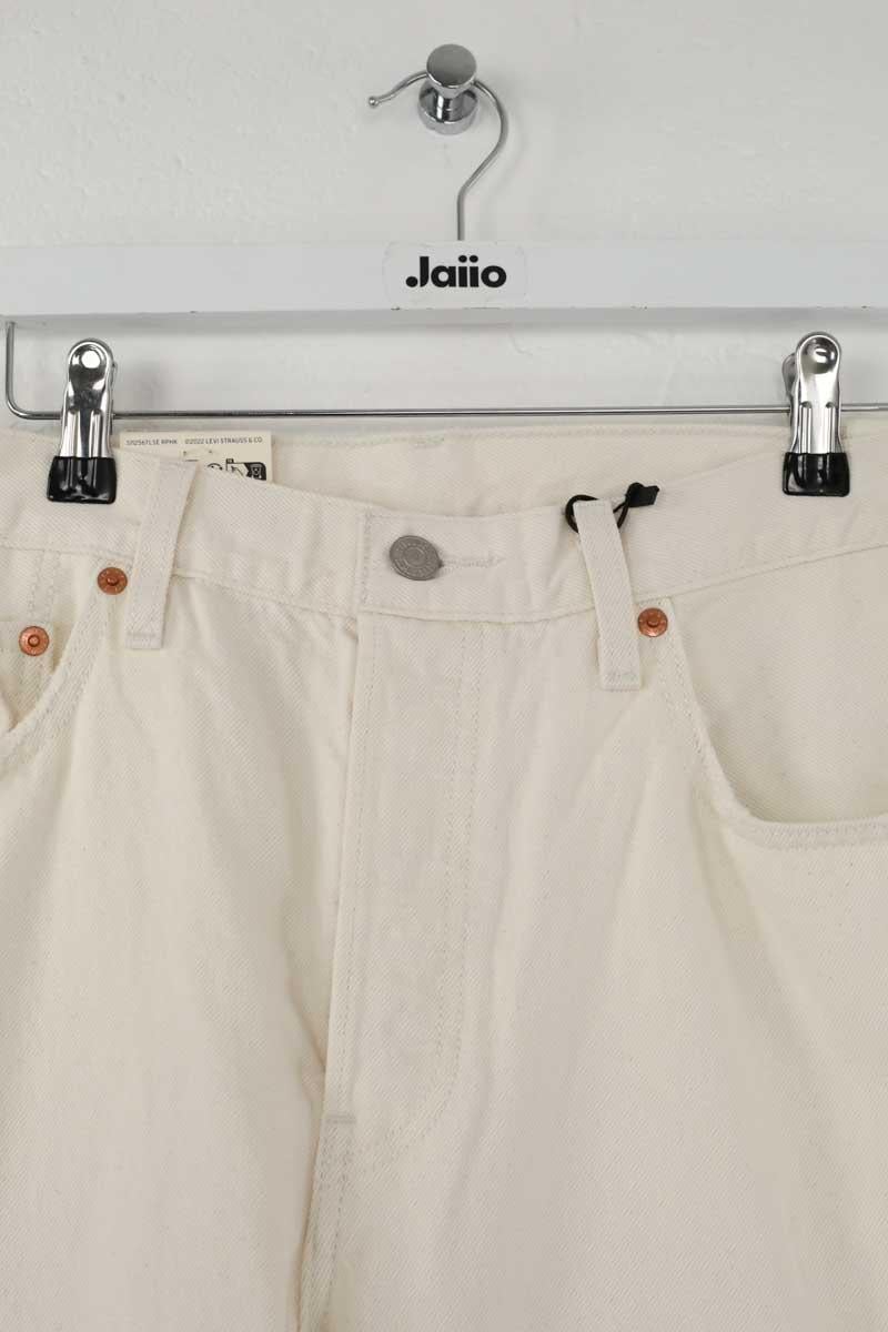 501 straight jeans LEVI'S - Seconde main White