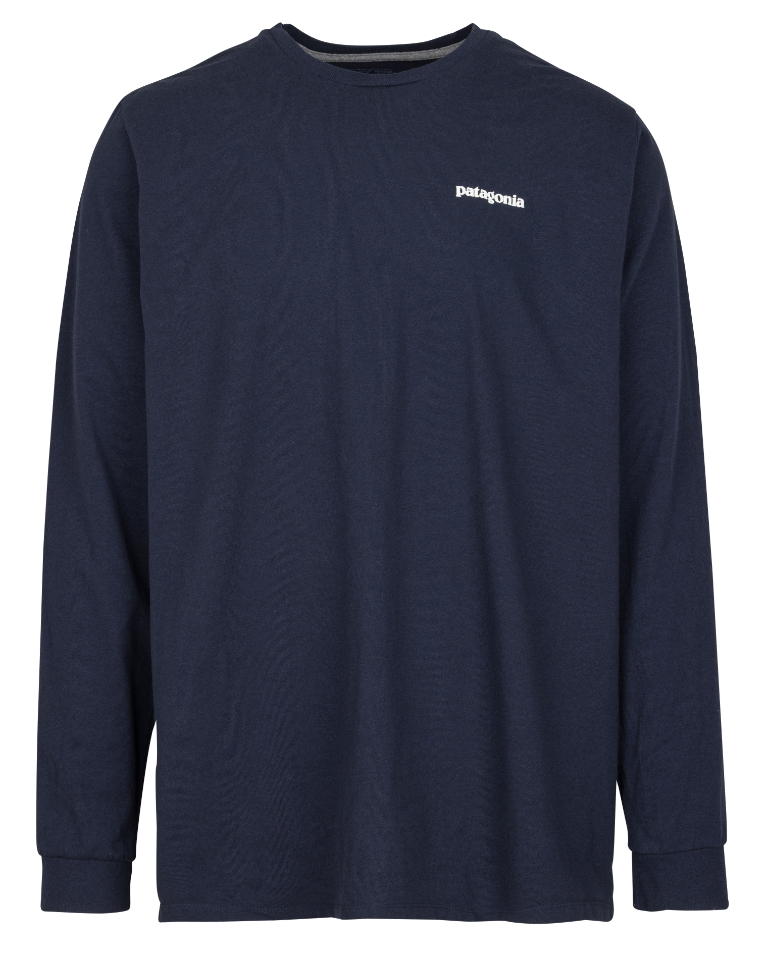 Regular-fit T-shirt van gemengde, gerecyclede katoen met ronde hals en zeefdruk PATAGONIA