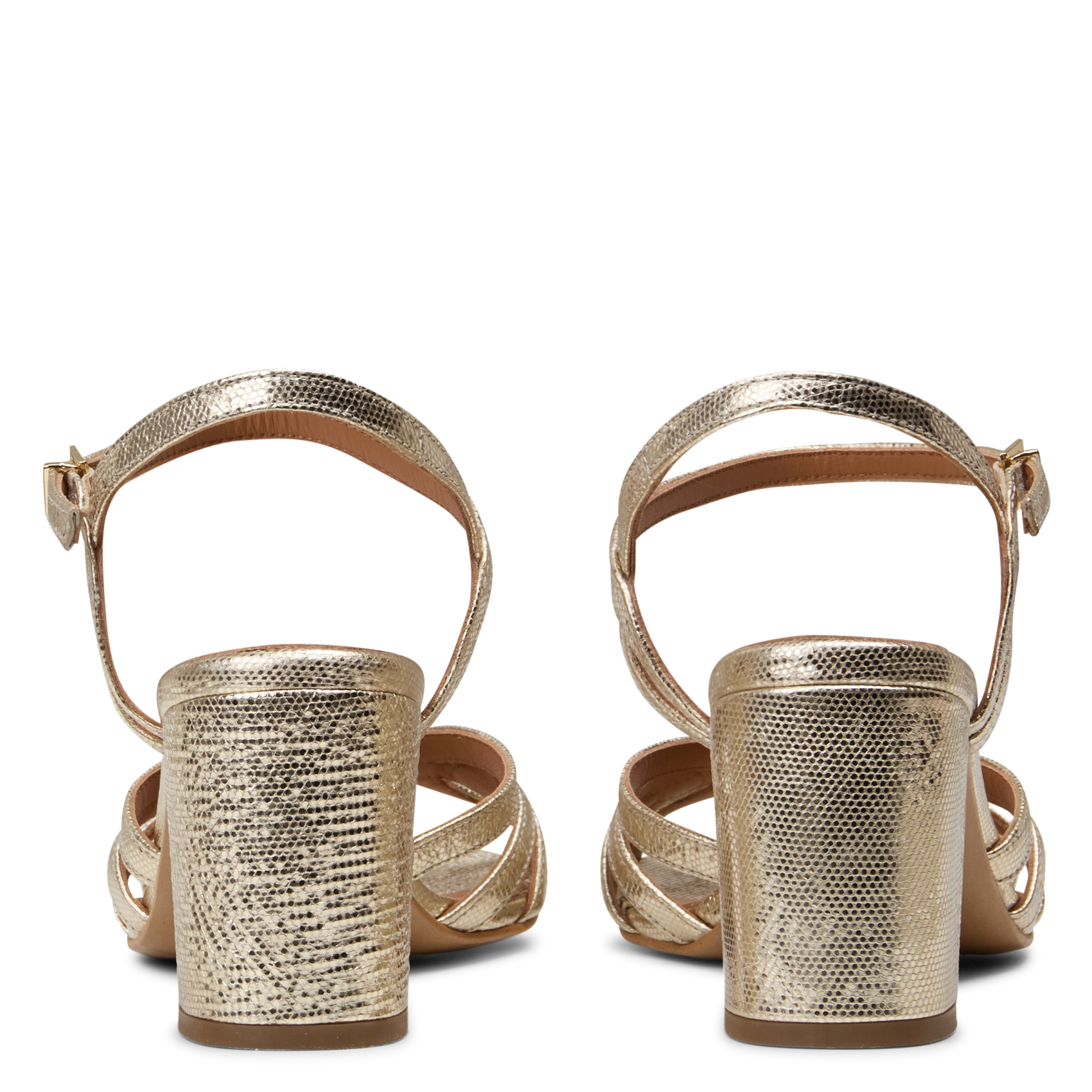 Caflo suede high sandals MELLOW YELLOW Golden