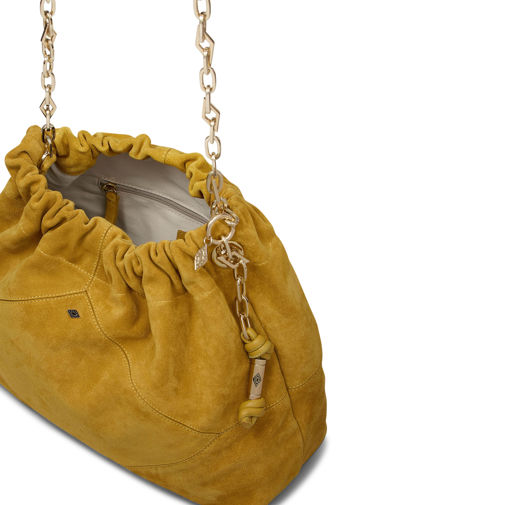 Sac à main en daim BA&SH Jaune