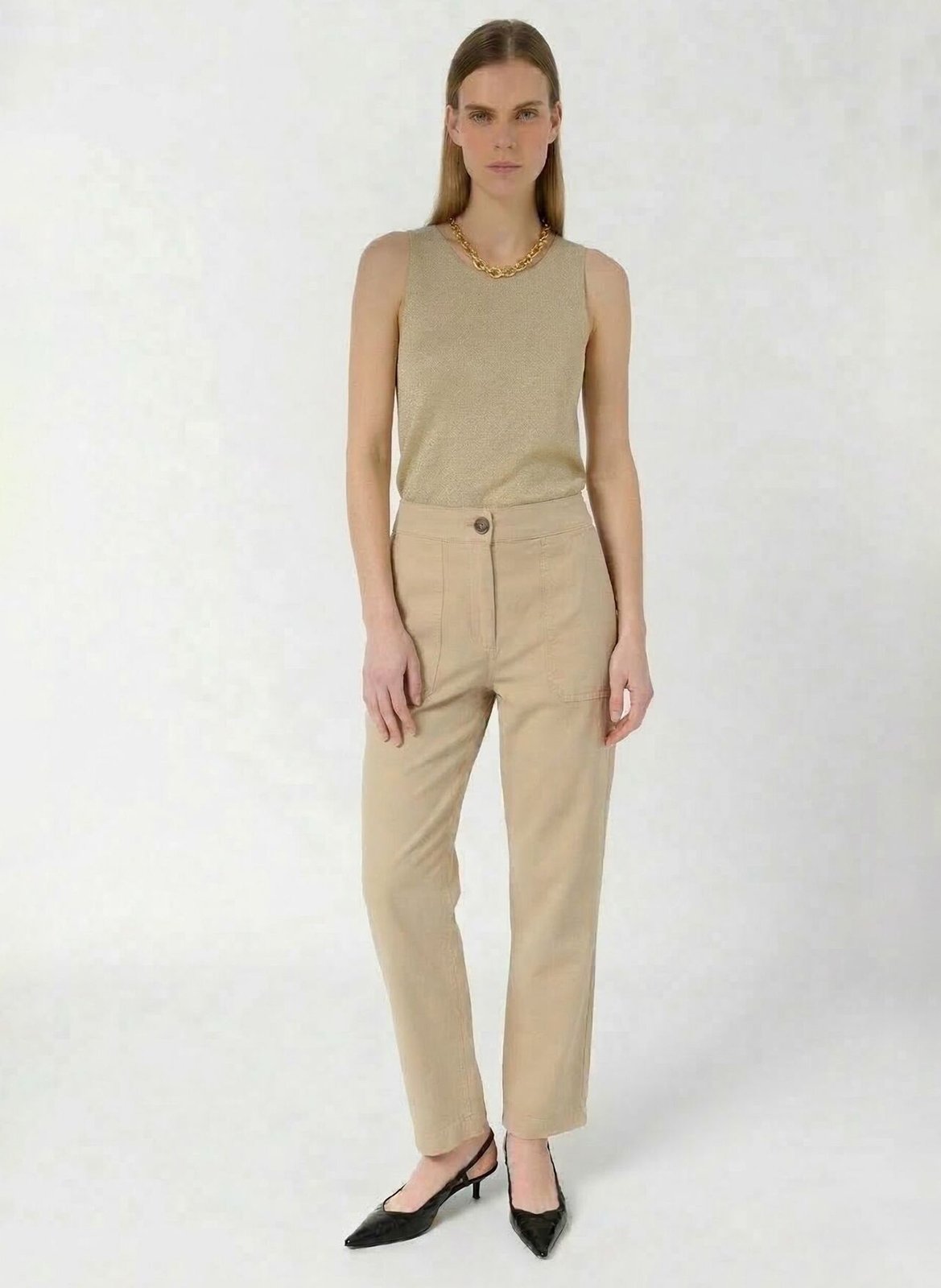 Carrot trousers GERARD DAREL Beige