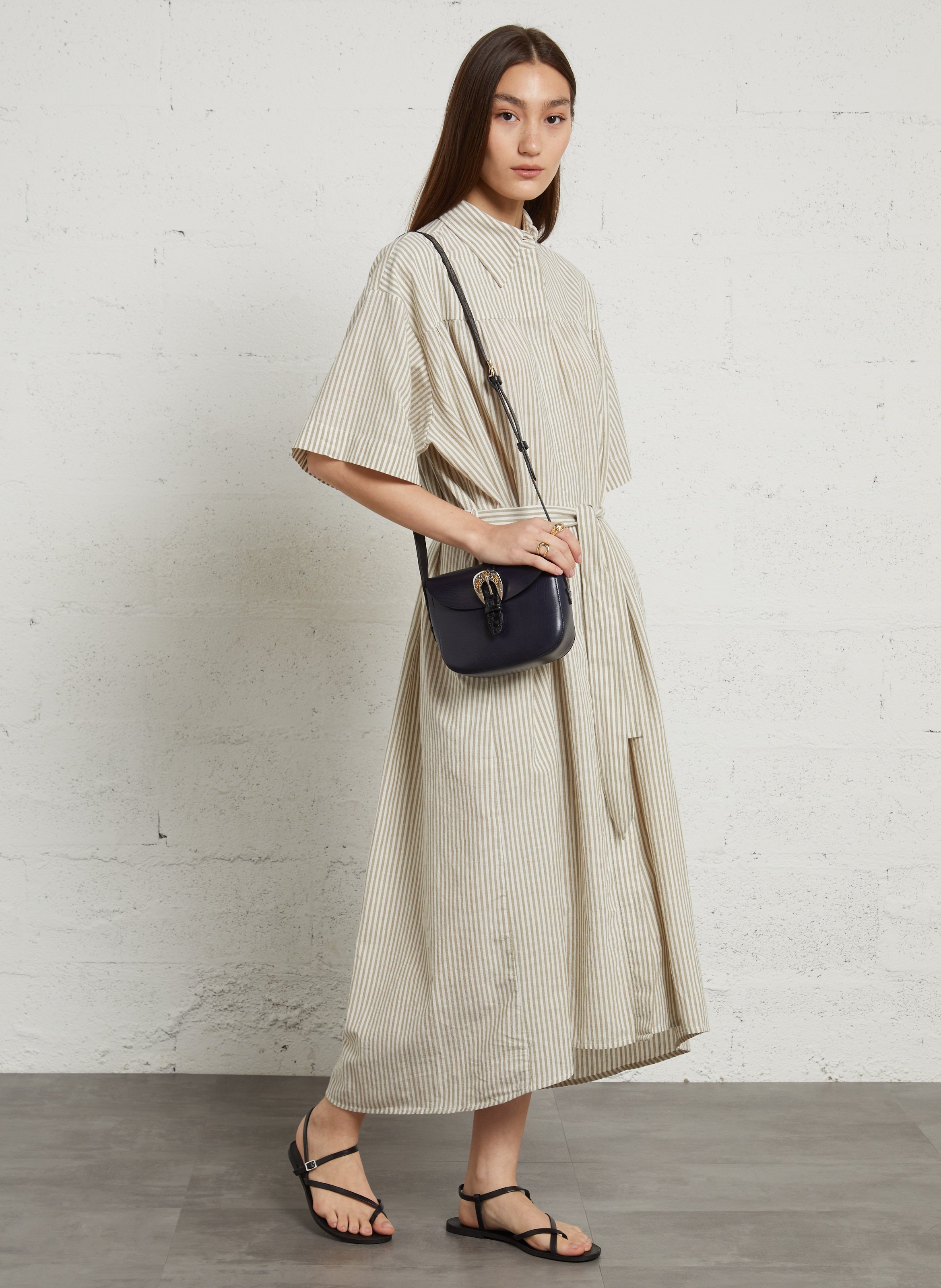 Lederhandtasche HERBERT FRERE SOEUR Blau