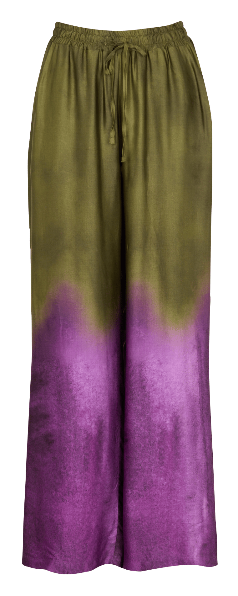 Pantalon large imprimé LA FEE MARABOUTEE Vert