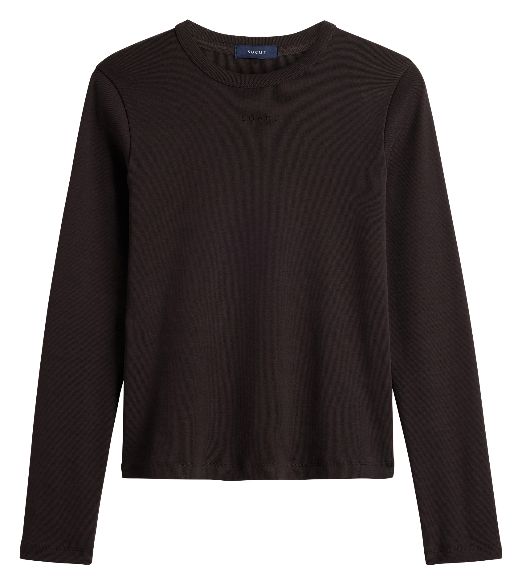 tee-shirt droit en coton bio SOEUR