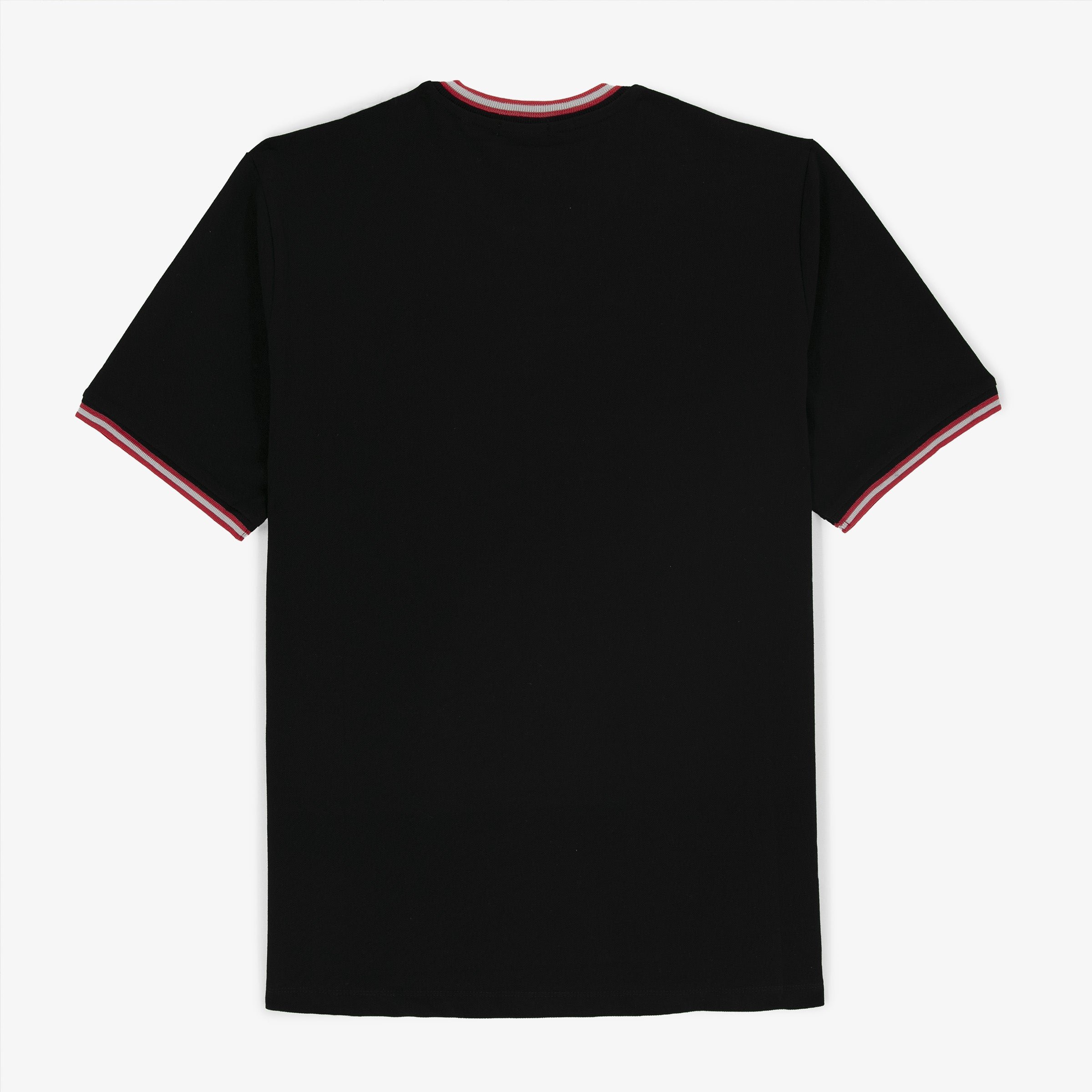 Short-sleeved cotton T-shirt SERGE BLANCO Black