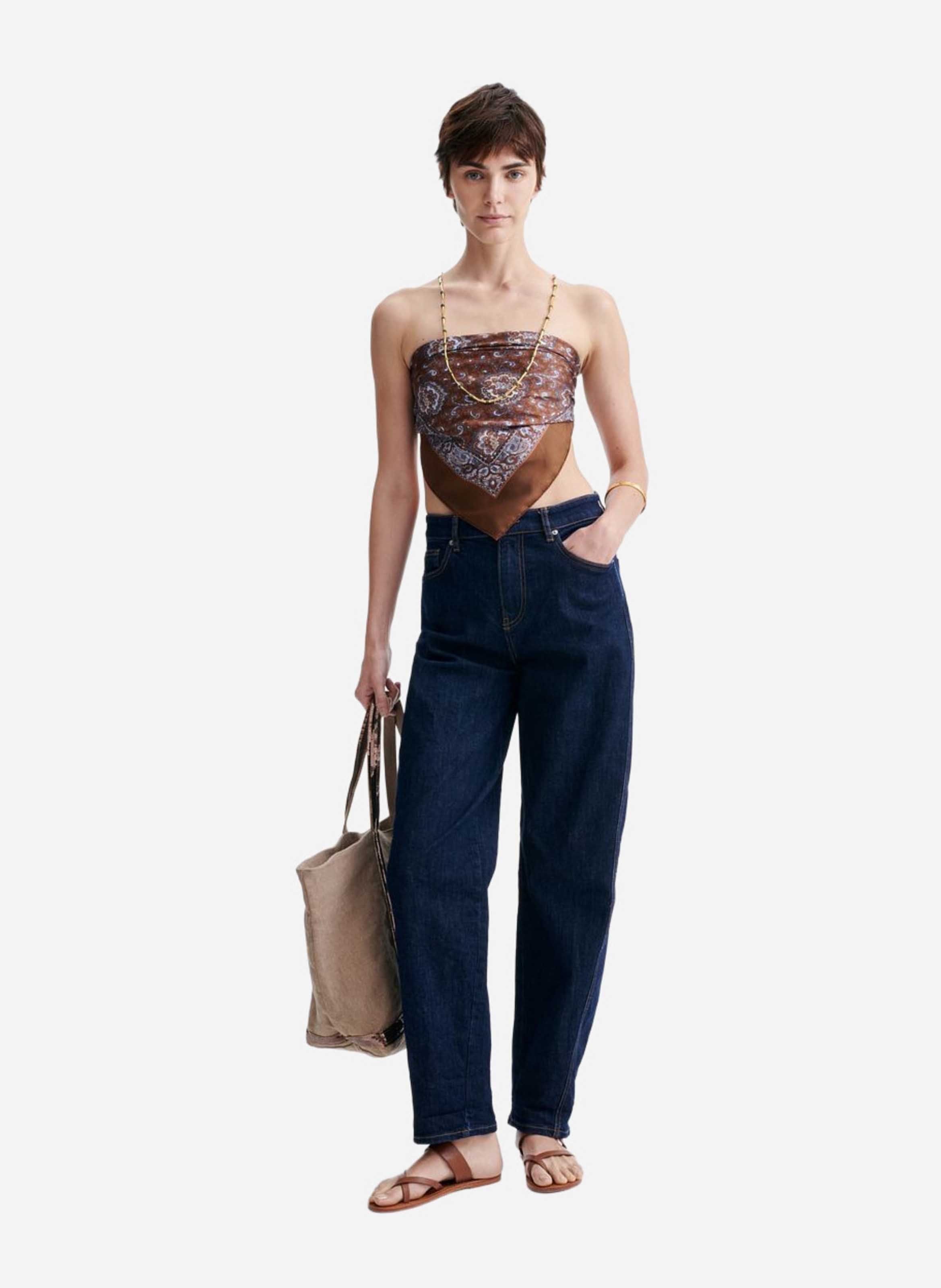 Foulard en soie | Marron VANESSA BRUNO Femme