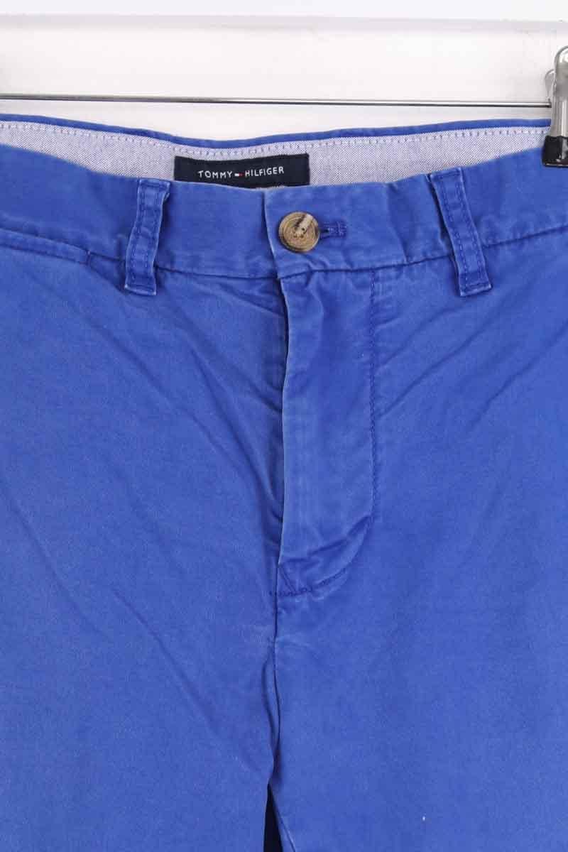 Pantalon droit TOMMY HILFIGER - SECONDE MAIN Bleu