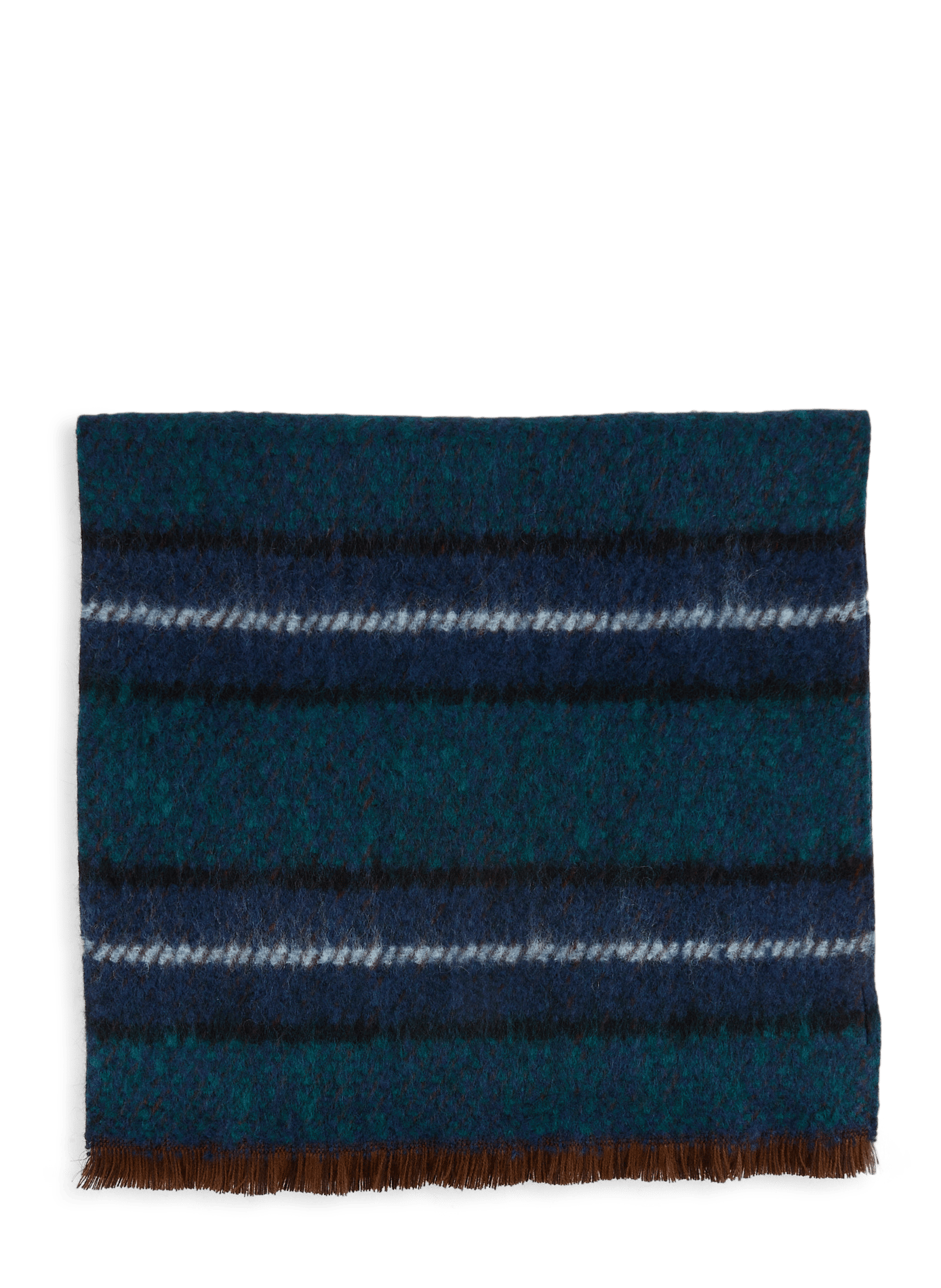 Striped scarf AU PRINTEMPS PARIS Blue