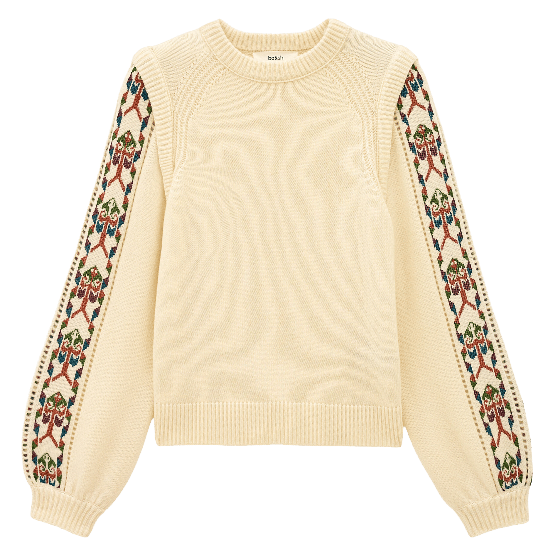 Gestrickter Pullover aus Wollstrick BA&SH