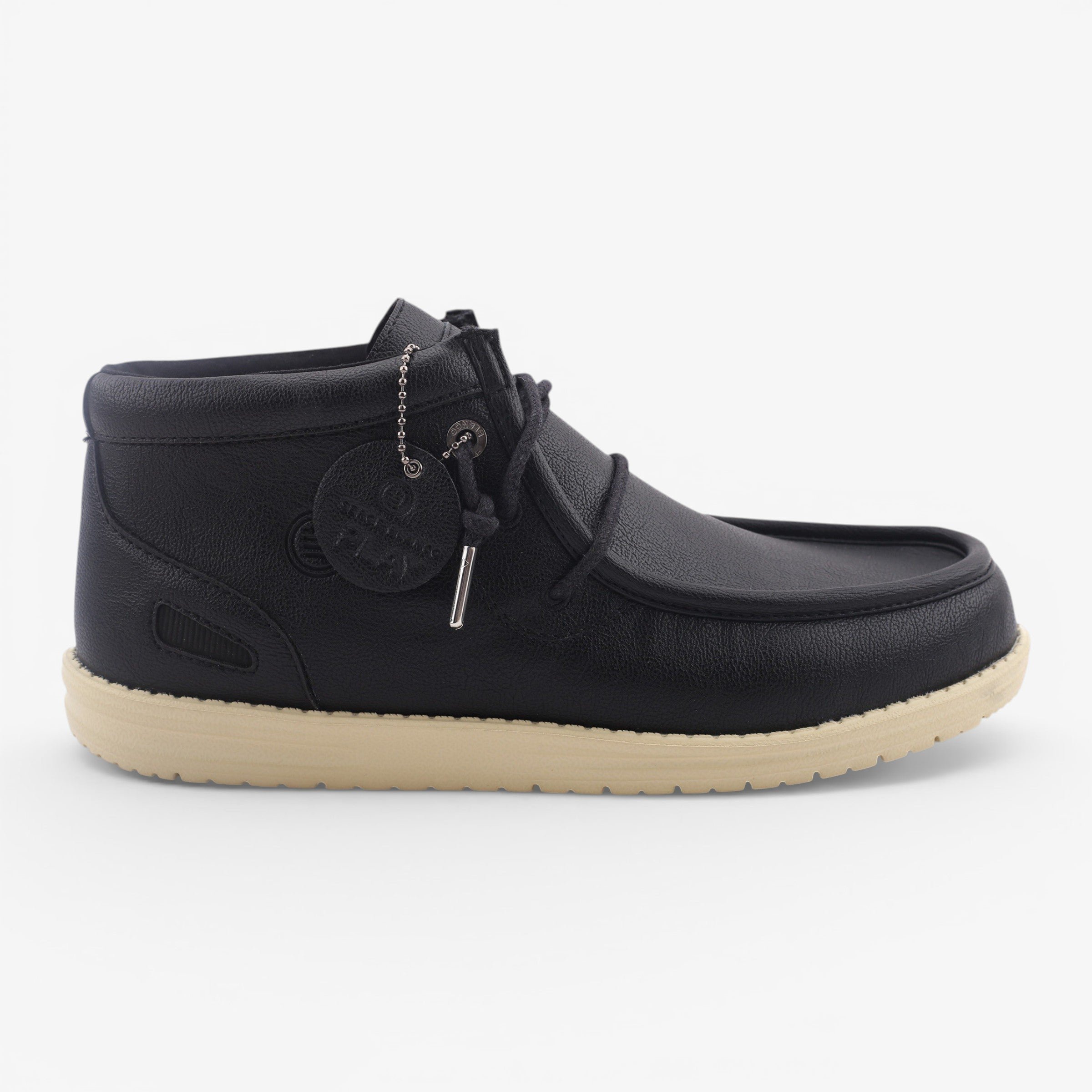 Black Saint Martin boots SERGE BLANCO Black
