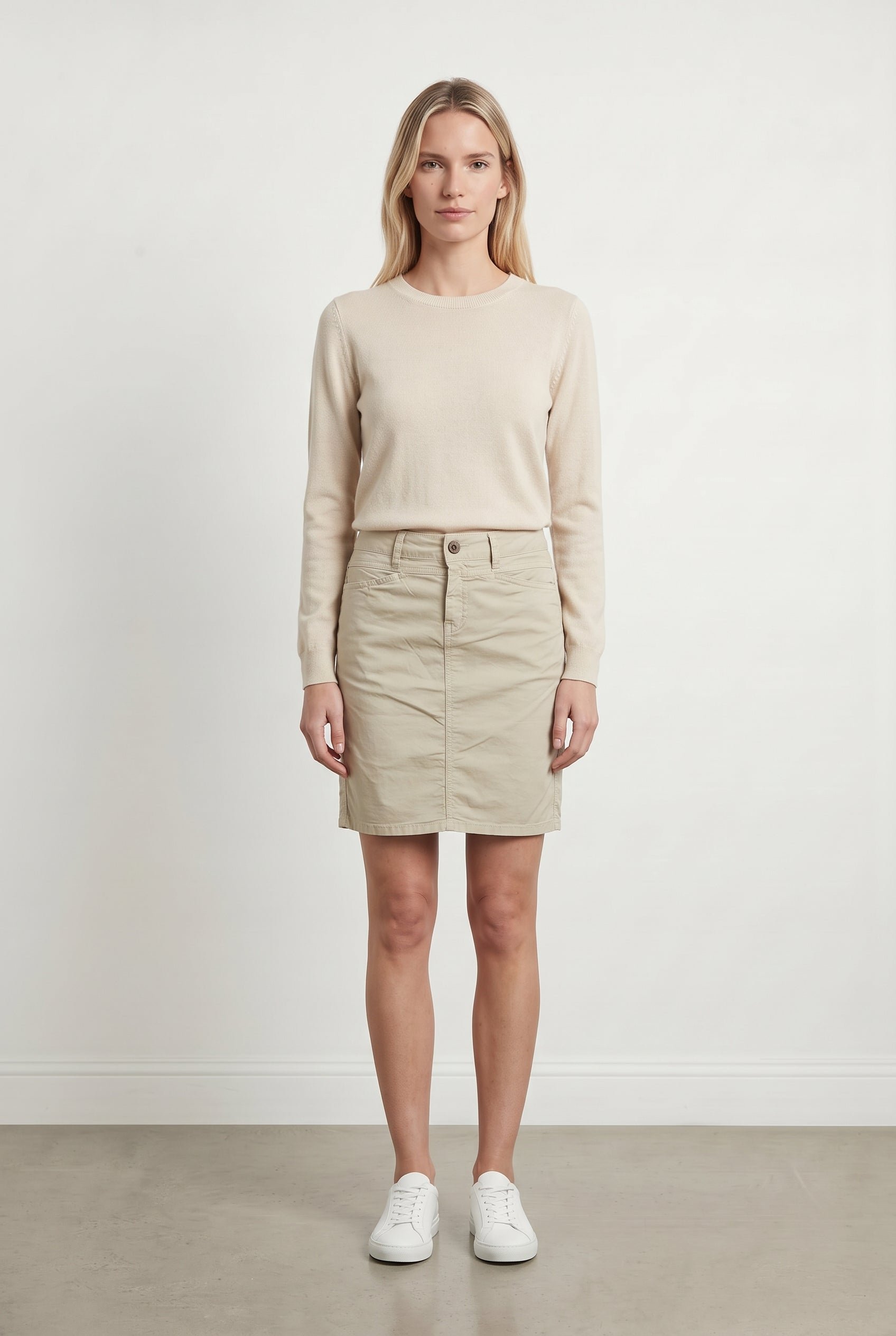 Short & midi skirt CLOSED - Seconde Main Beige